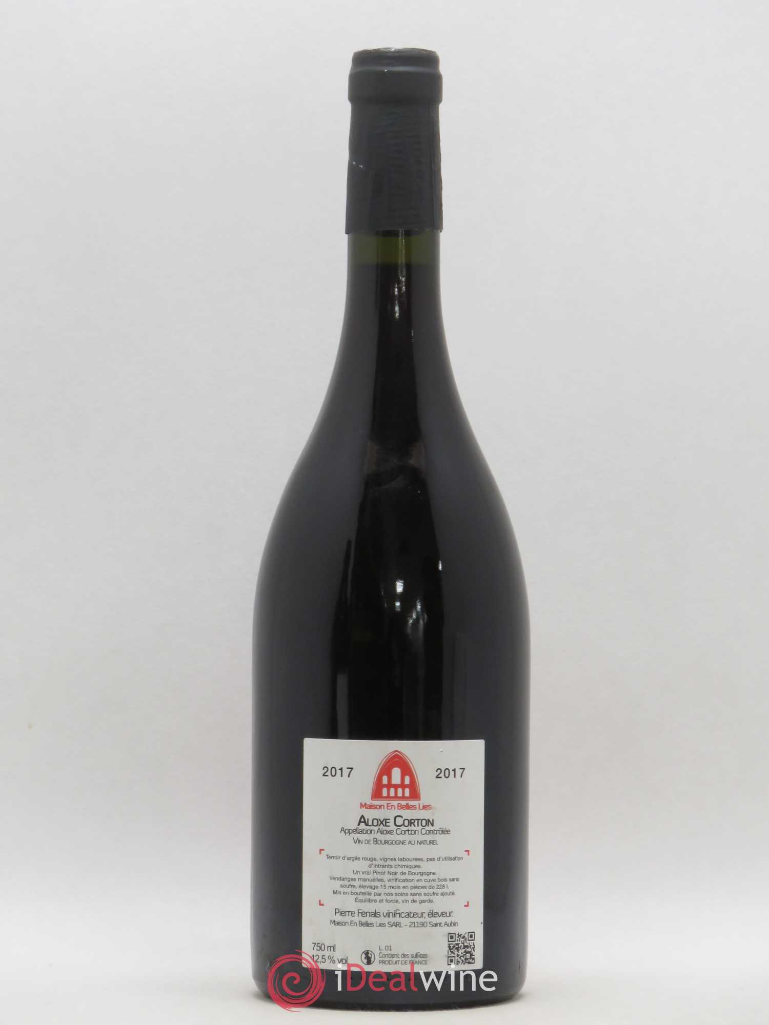 Aloxe-Corton Maison En Belles Lies (sans prix de réserve) 2017 - Lot de 1 bouteille - 1
