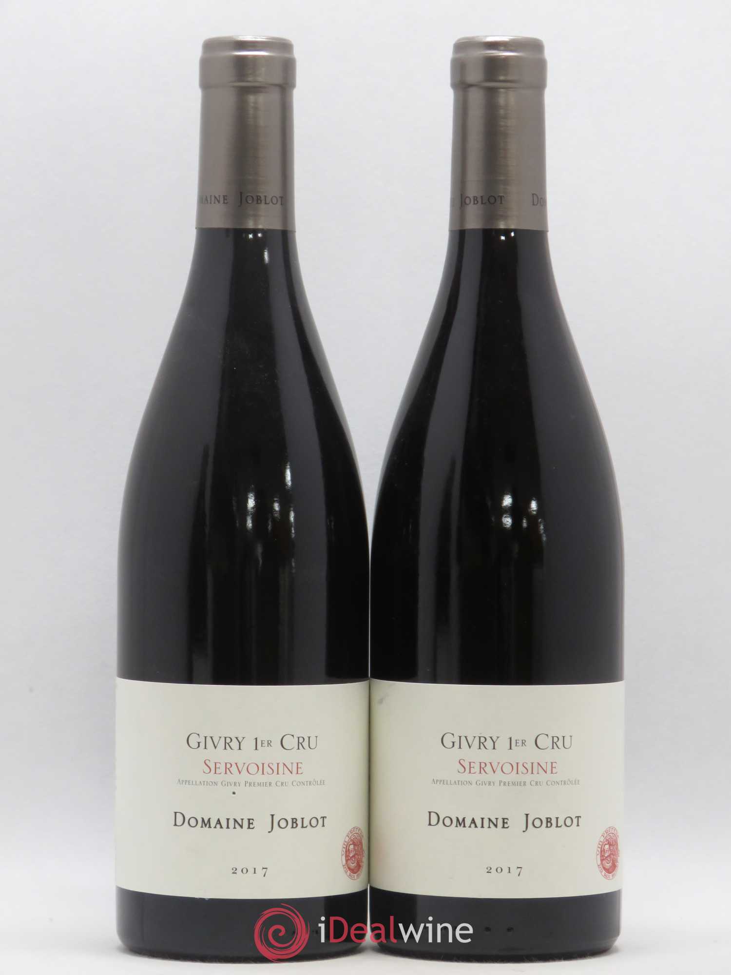 Givry 1er Cru Servoisine Joblot (Domaine) 2017 - Lot de 2 bouteilles - 0