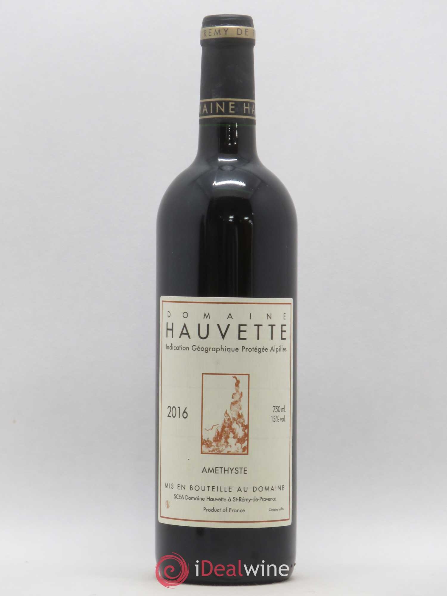 Alpilles Améthyste Hauvette (Domaine) 2016 - Lot de 1 bouteille - 0