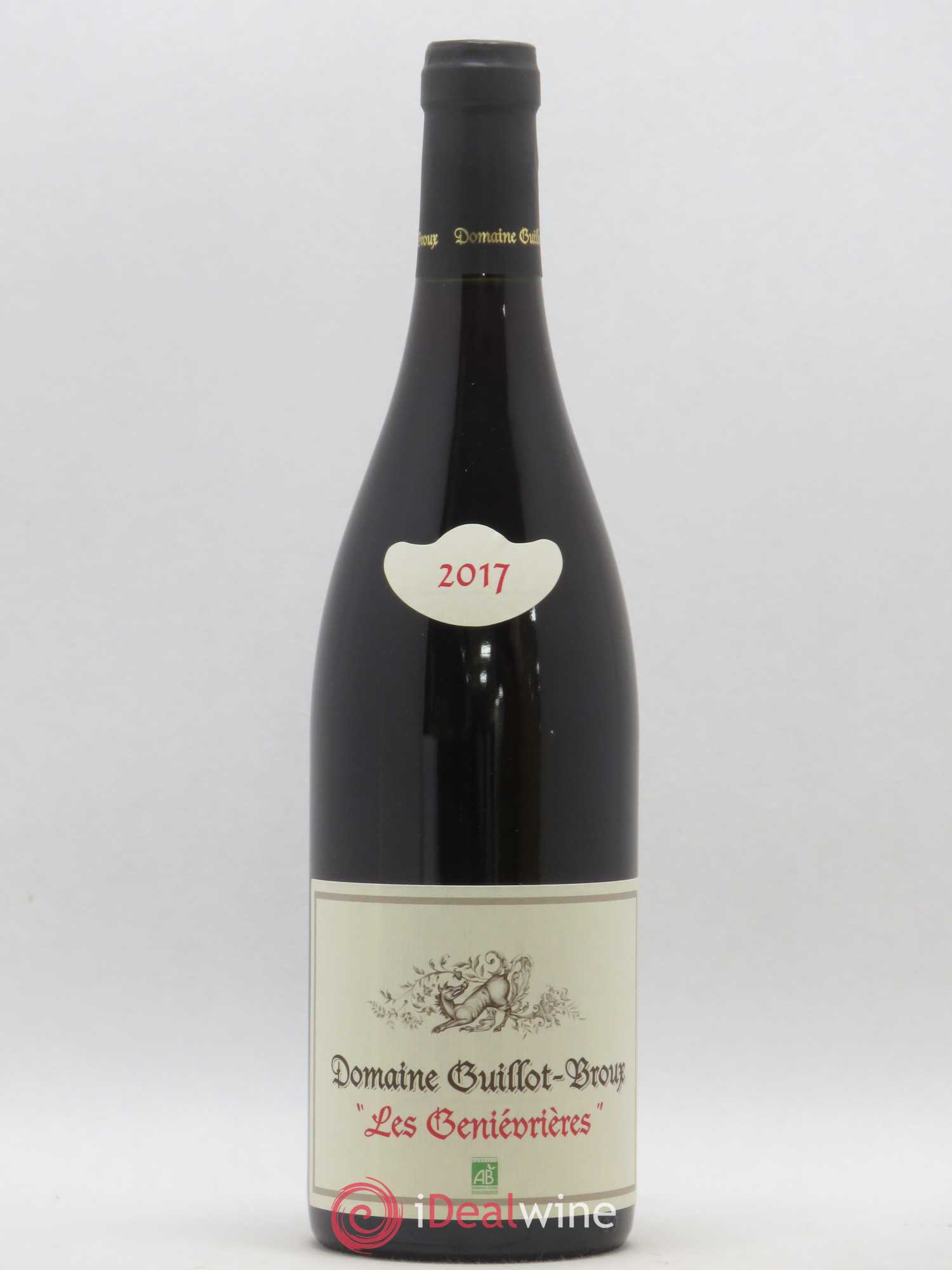 Bourgogne Les Genevrières Guillot-Broux (Domaine) 2017 - Lot de 1 bouteille - 0