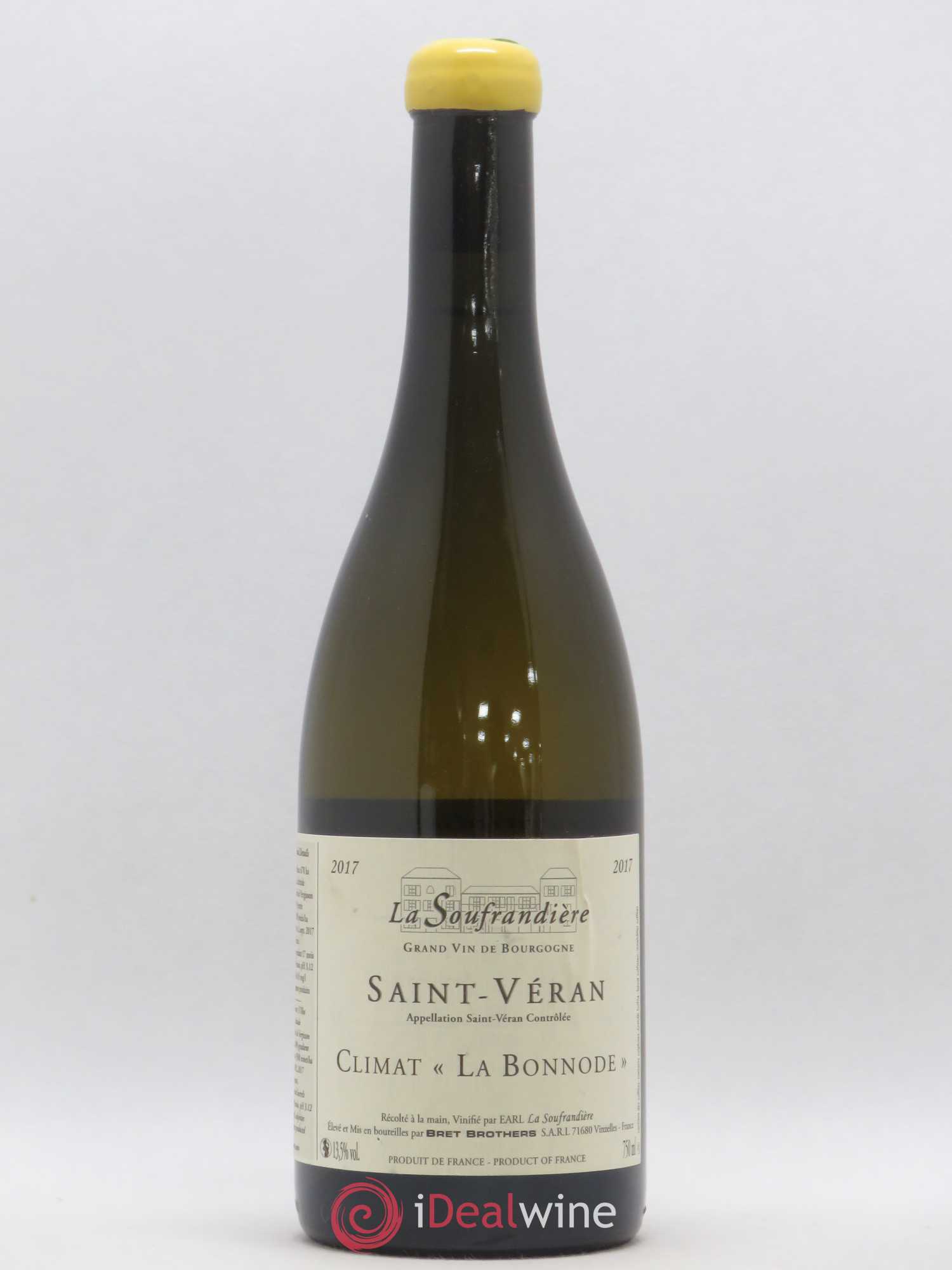 Saint-Véran La Bonnode La Soufrandière - Bret Brothers 2017 - Lot de 1 bouteille - 0