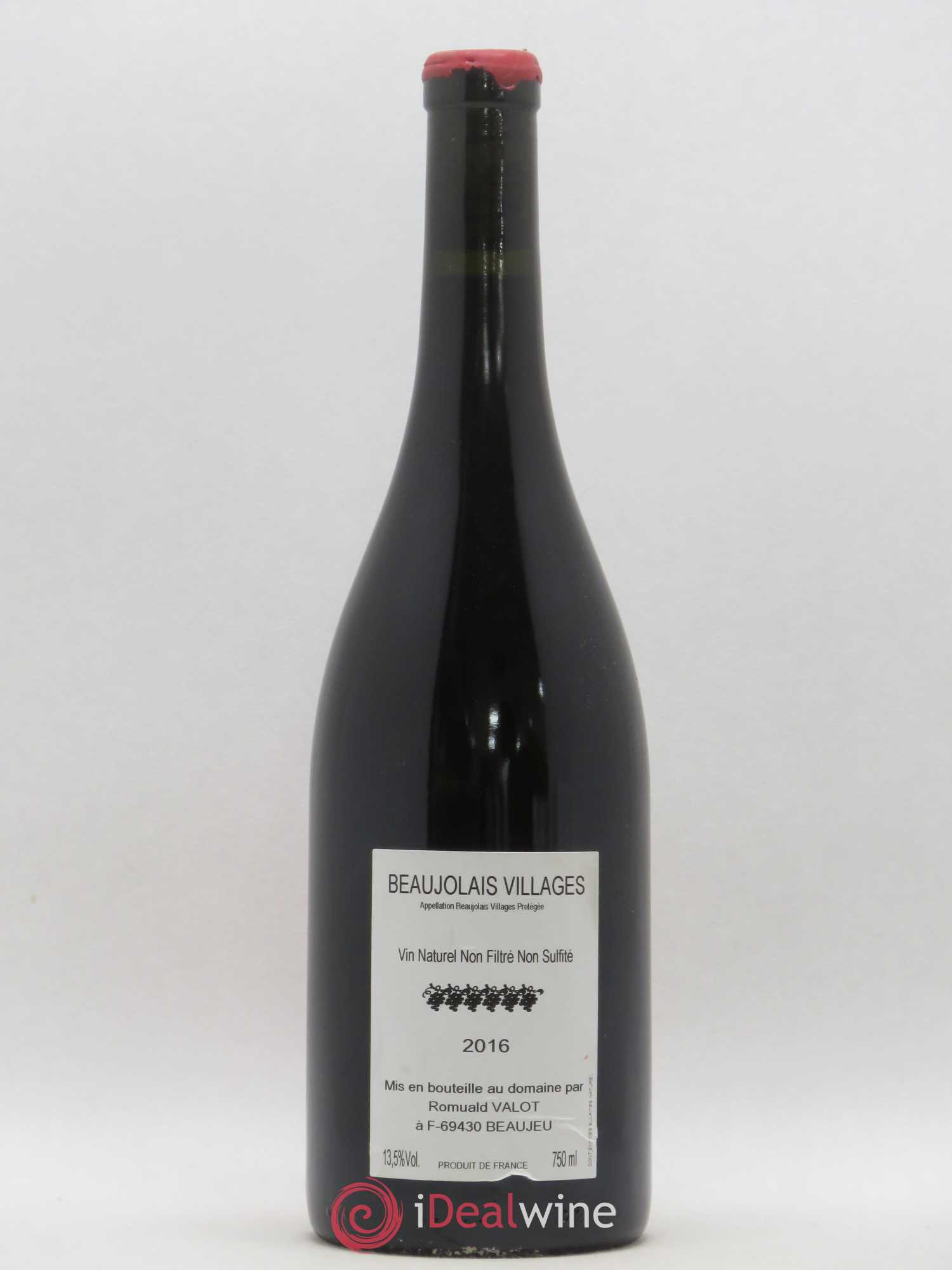 Beaujolais Villages Romuald Valot (sans prix de réserve) 2016 - Posten von 1 Flasche - 1