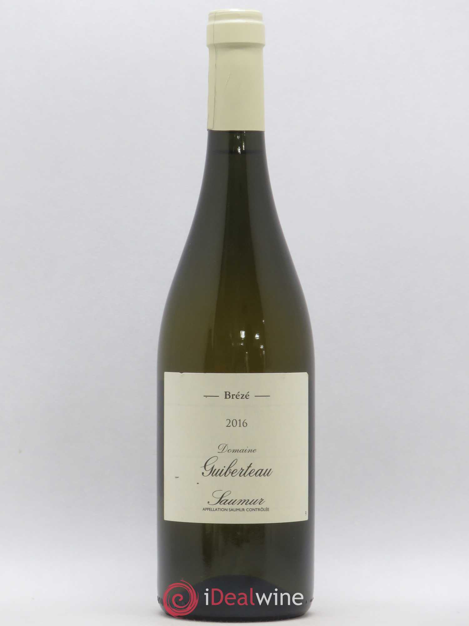 Saumur Brézé Domaine Guiberteau 2016 - Lot de 1 bouteille - 0