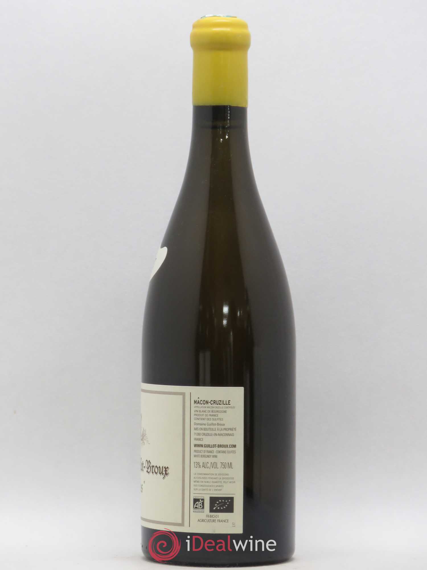 Mâcon Cruzille Le Clos Guillot Broux 2017 - Posten von 1 Flasche - 1