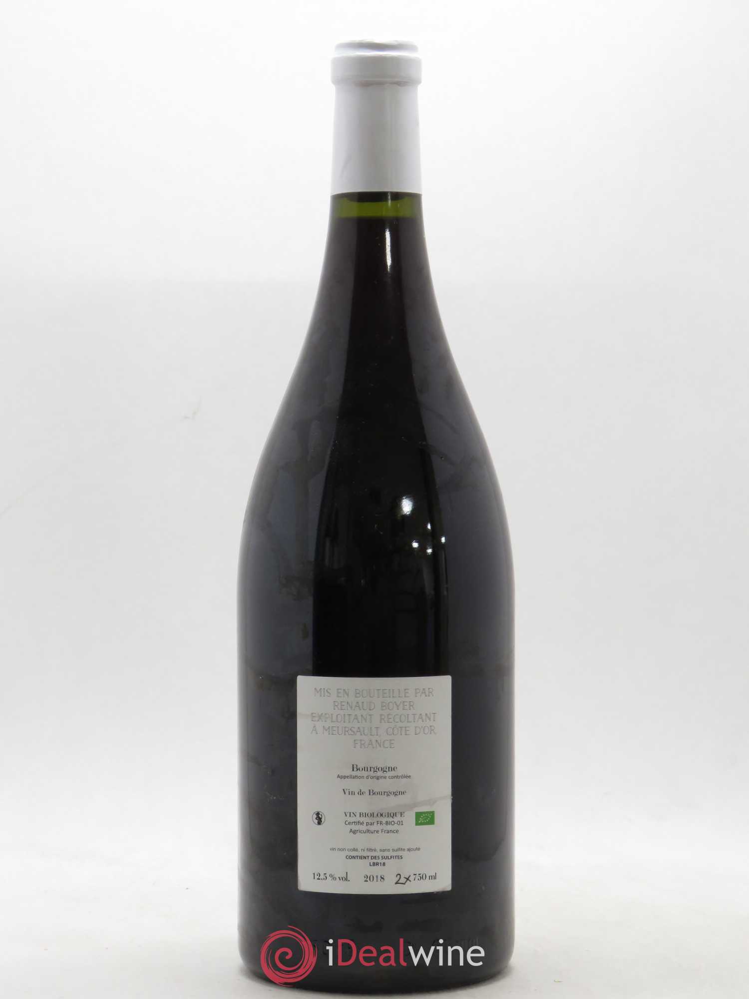 Bourgogne Les Riaux Renaud Boyer 2018 - Lot de 1 magnum - 1