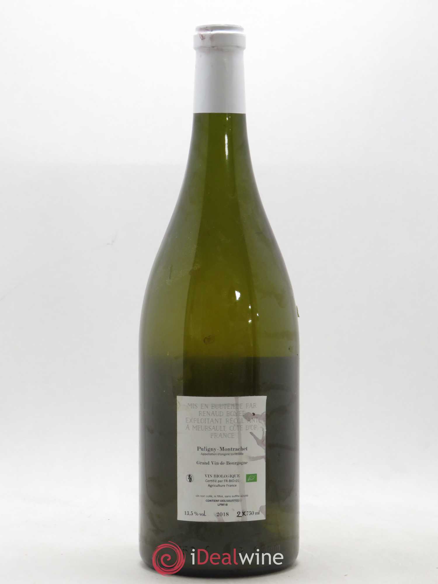 Puligny-Montrachet Les Reuchaux Renaud Boyer (sans prix de réserve) 2018 - Lot de 1 magnum - 1