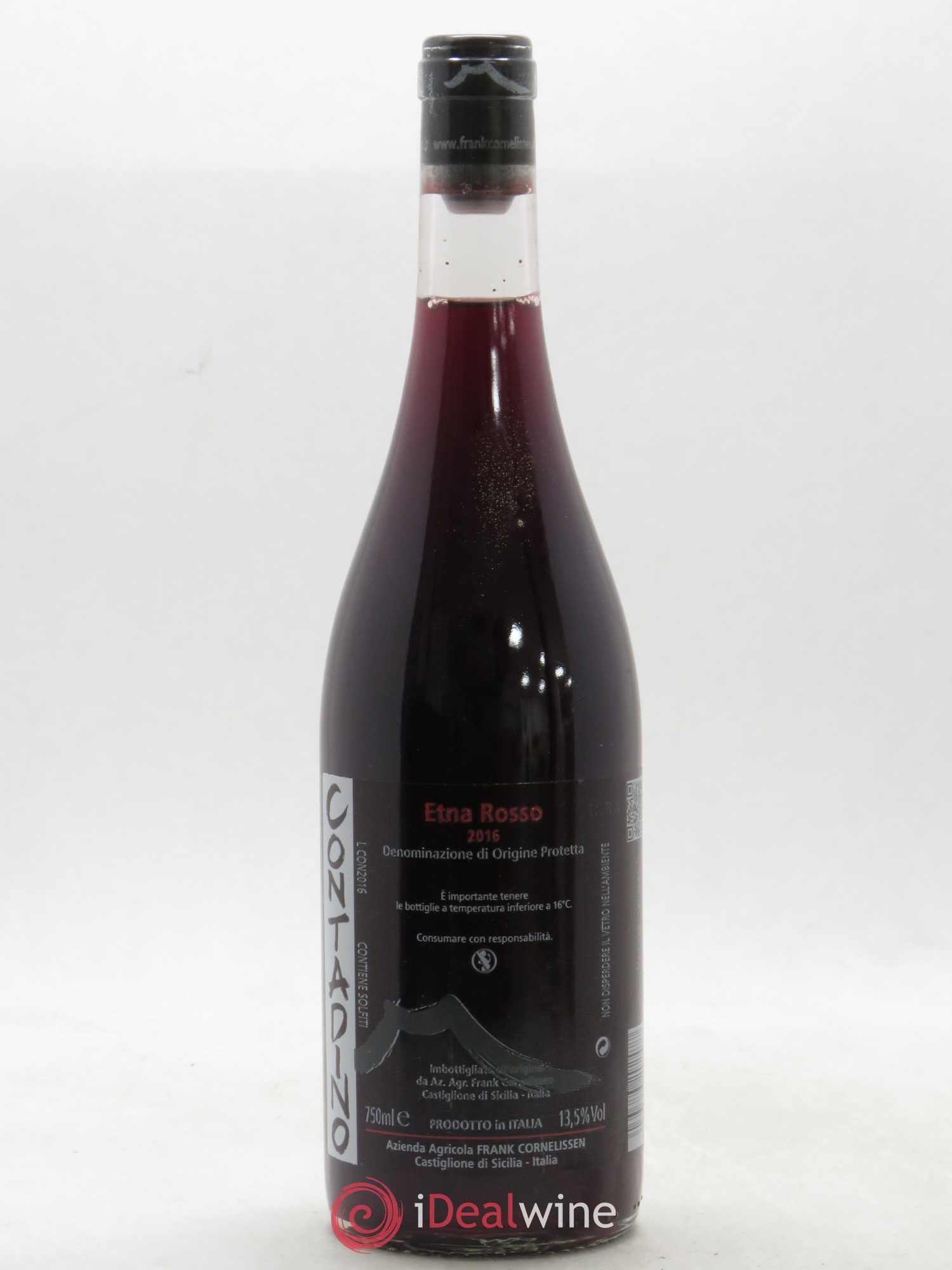Etna Rosso DOC Tenuta delle Terre Nere Contadino Franck Cornelissen 2016 - Posten von 1 Flasche - 0