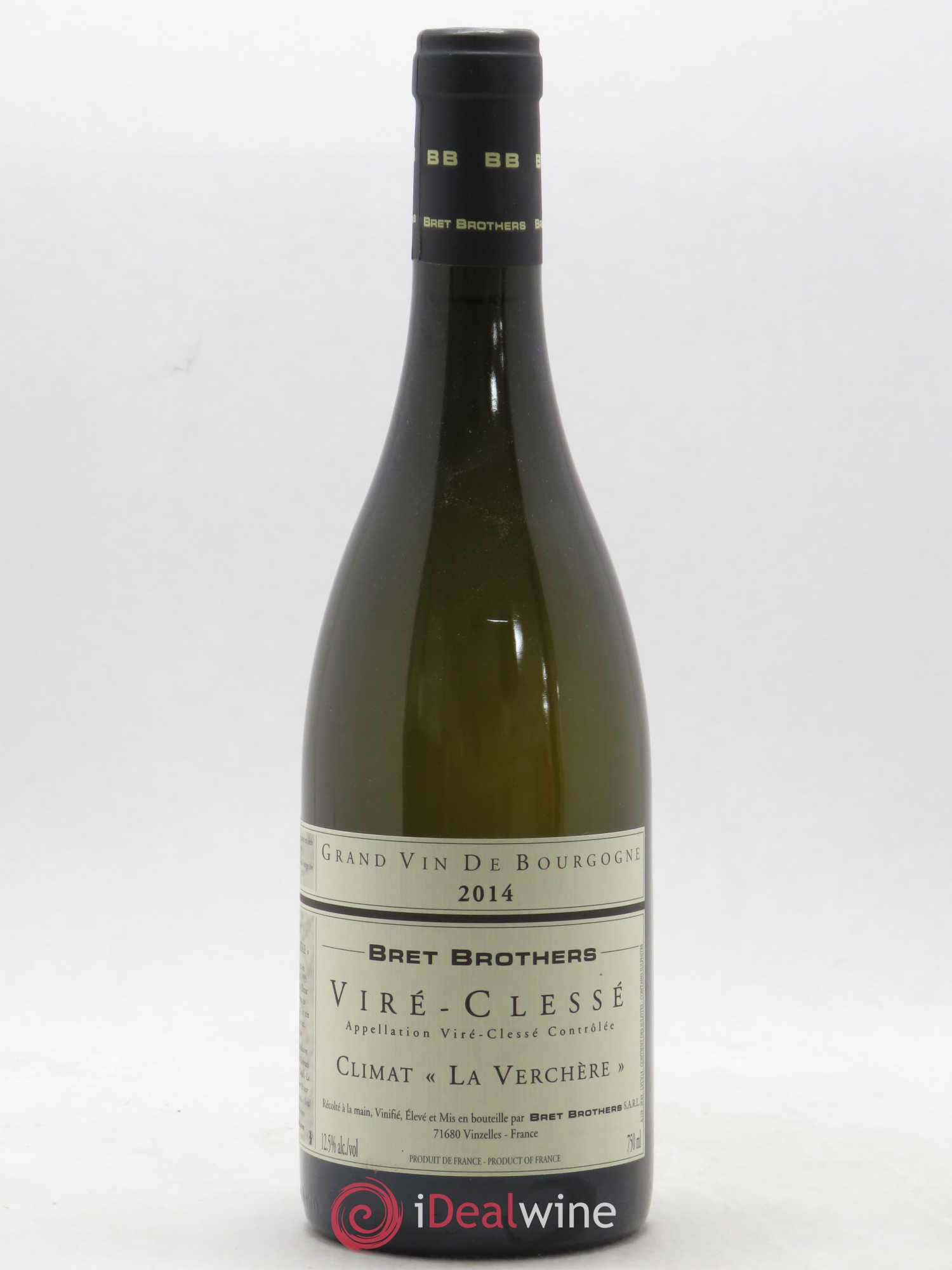 Viré-Clessé Verchères Bret Brothers 2014 - Posten von 1 Flasche - 0
