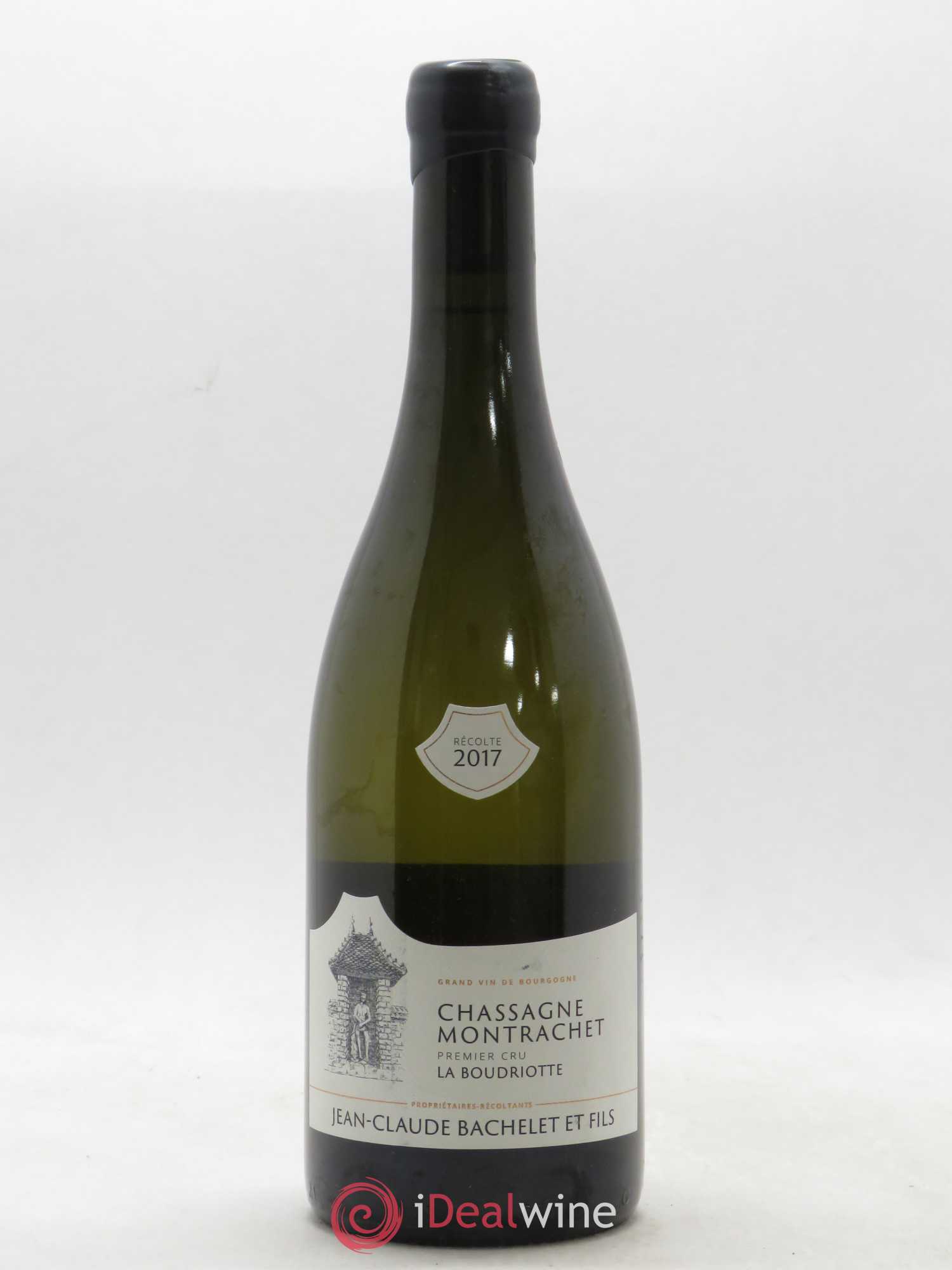 Chassagne-Montrachet 1er Cru 1er cru La Boudriotte JC Bachelet (sans prix de réserve) 2017 - Posten von 1 Flasche - 0