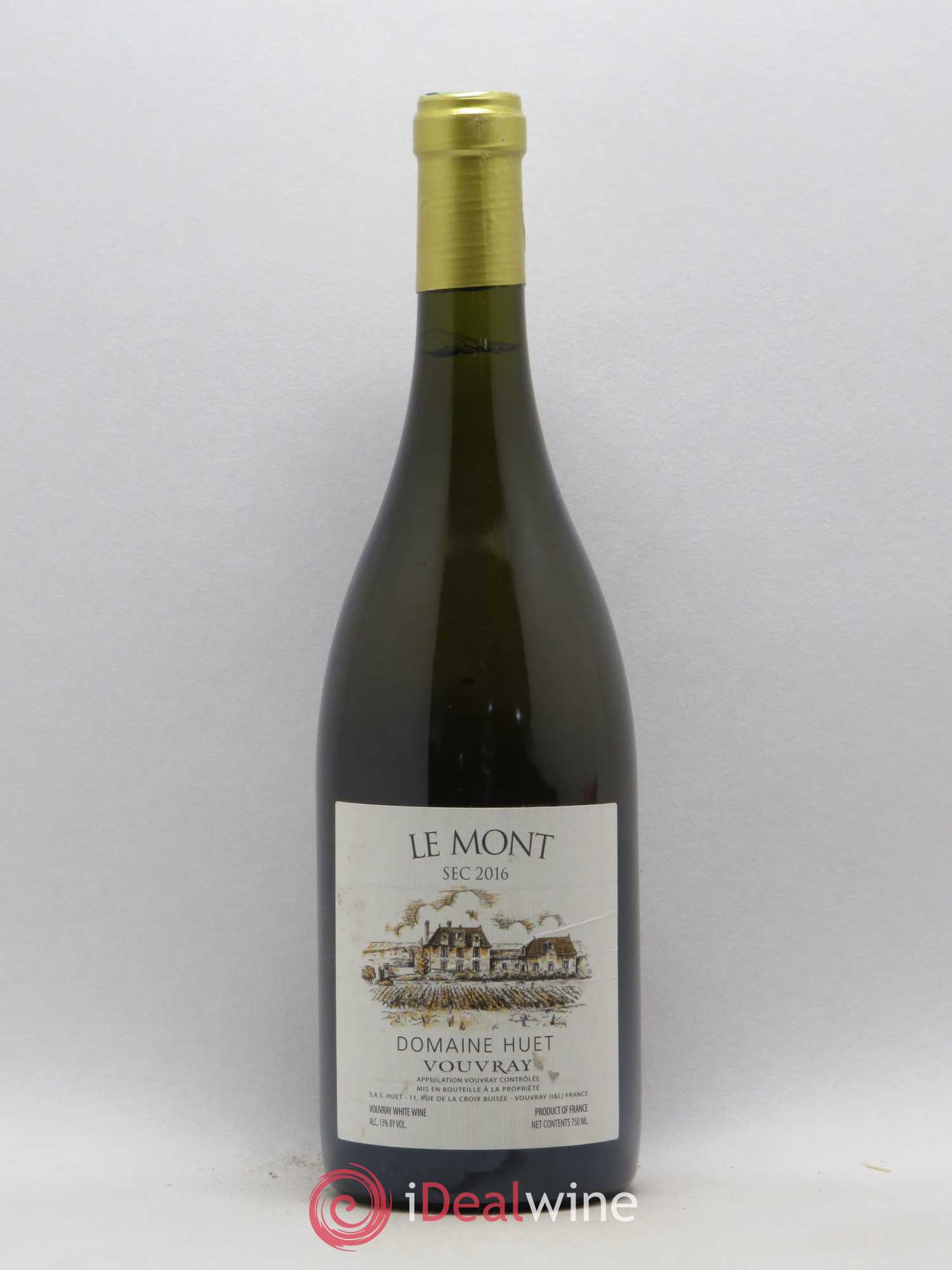 Vouvray Le Mont Sec Domaine Huet (sans prix de réserve) 2016 - Lot de 1 bouteille - 0