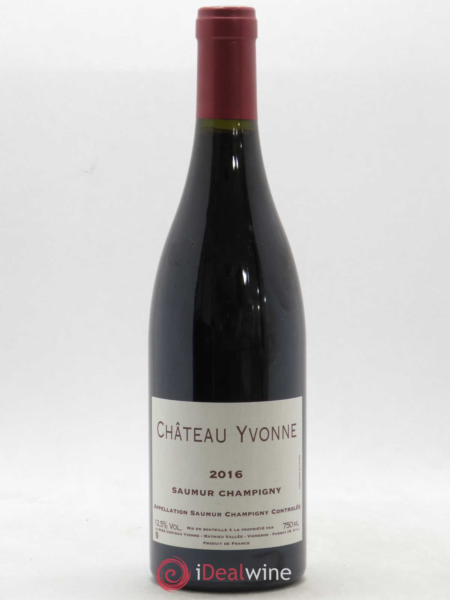 Saumur-Champigny Château Yvonne 2016 - Lot de 1 bouteille - 0