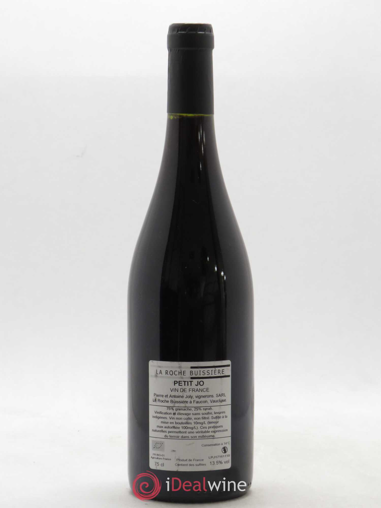 Vin de France La Roche Bussière Petit Jo 2018 - Posten von 1 Flasche - 1