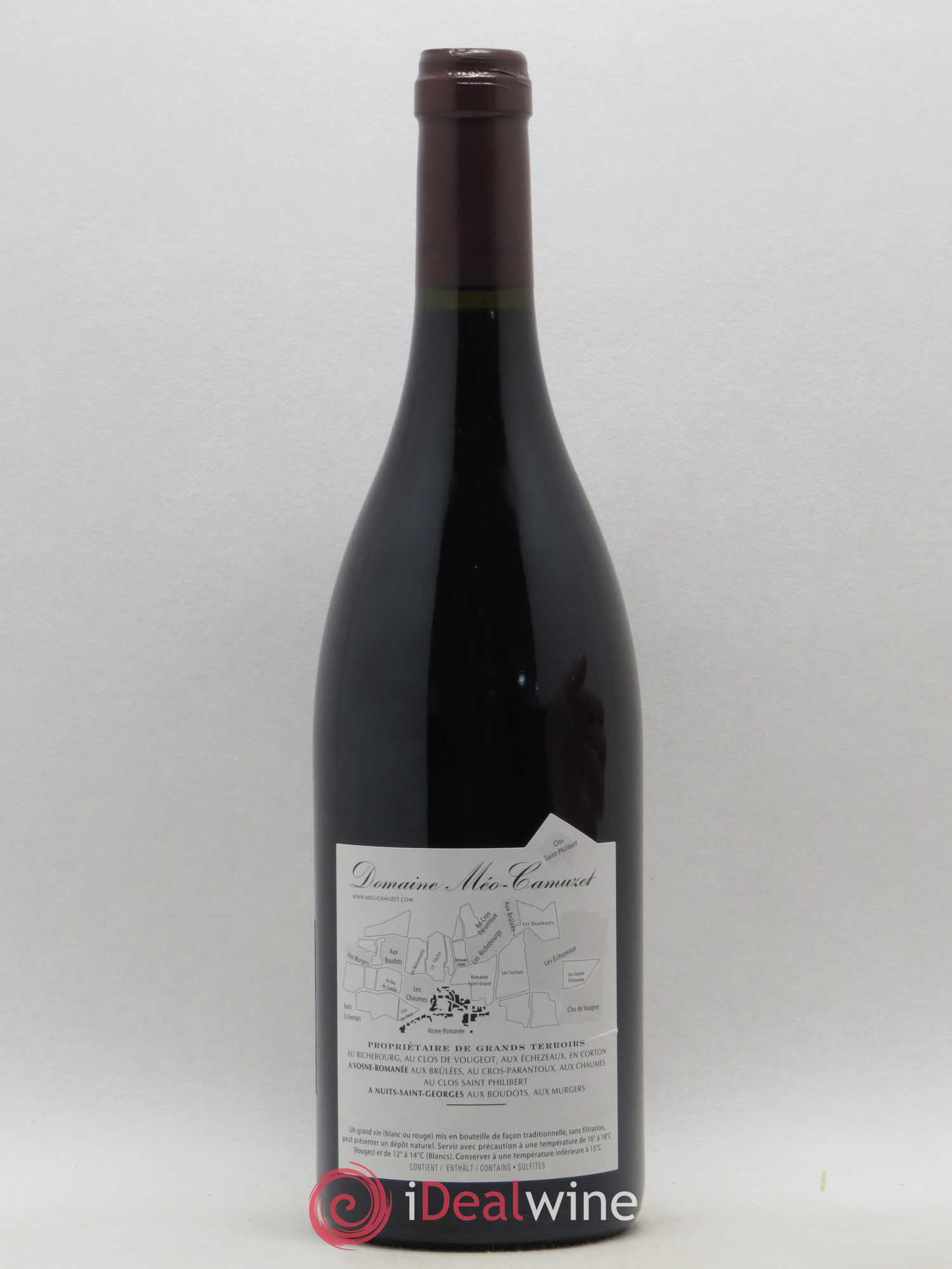 Corton Grand Cru Clos Rognet Méo-Camuzet (Domaine) 2016 - Lot de 1 bouteille - 1