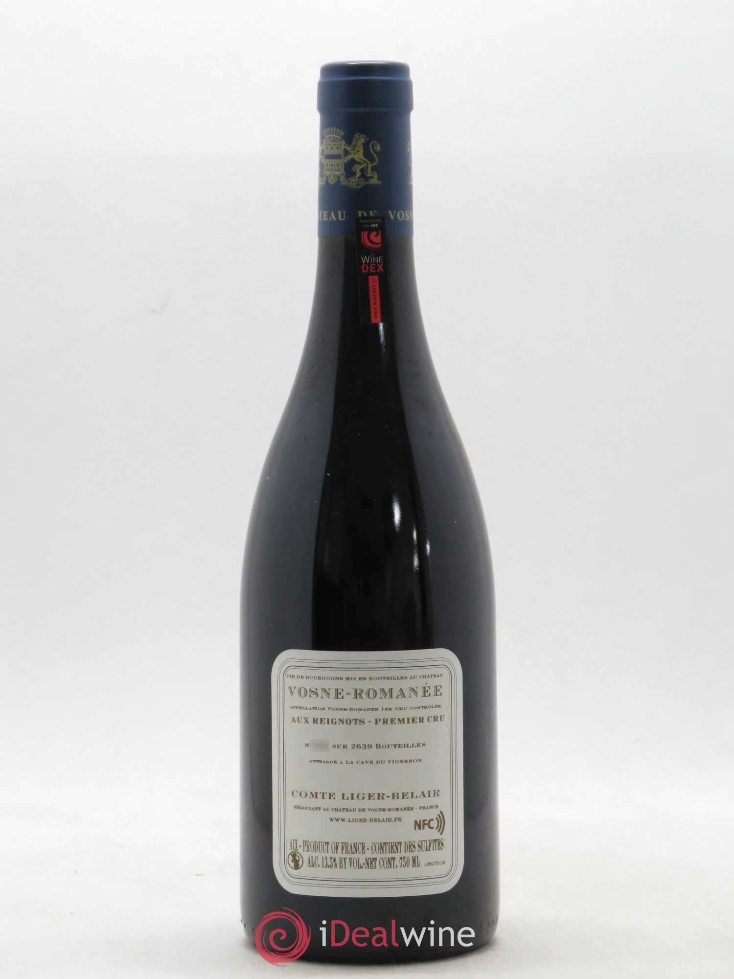 Vosne-Romanée 1er Cru Aux Reignots Ch. de Vosne-Romanée Comte Liger-Belair (Domaine du) 2016 - Lot de 1 bouteille - 1