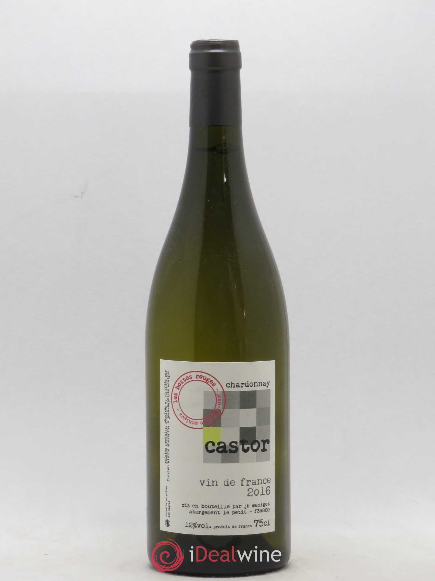 Vin de France Les Bottes Rouges Castor 2016 - Lot de 1 bouteille - 0