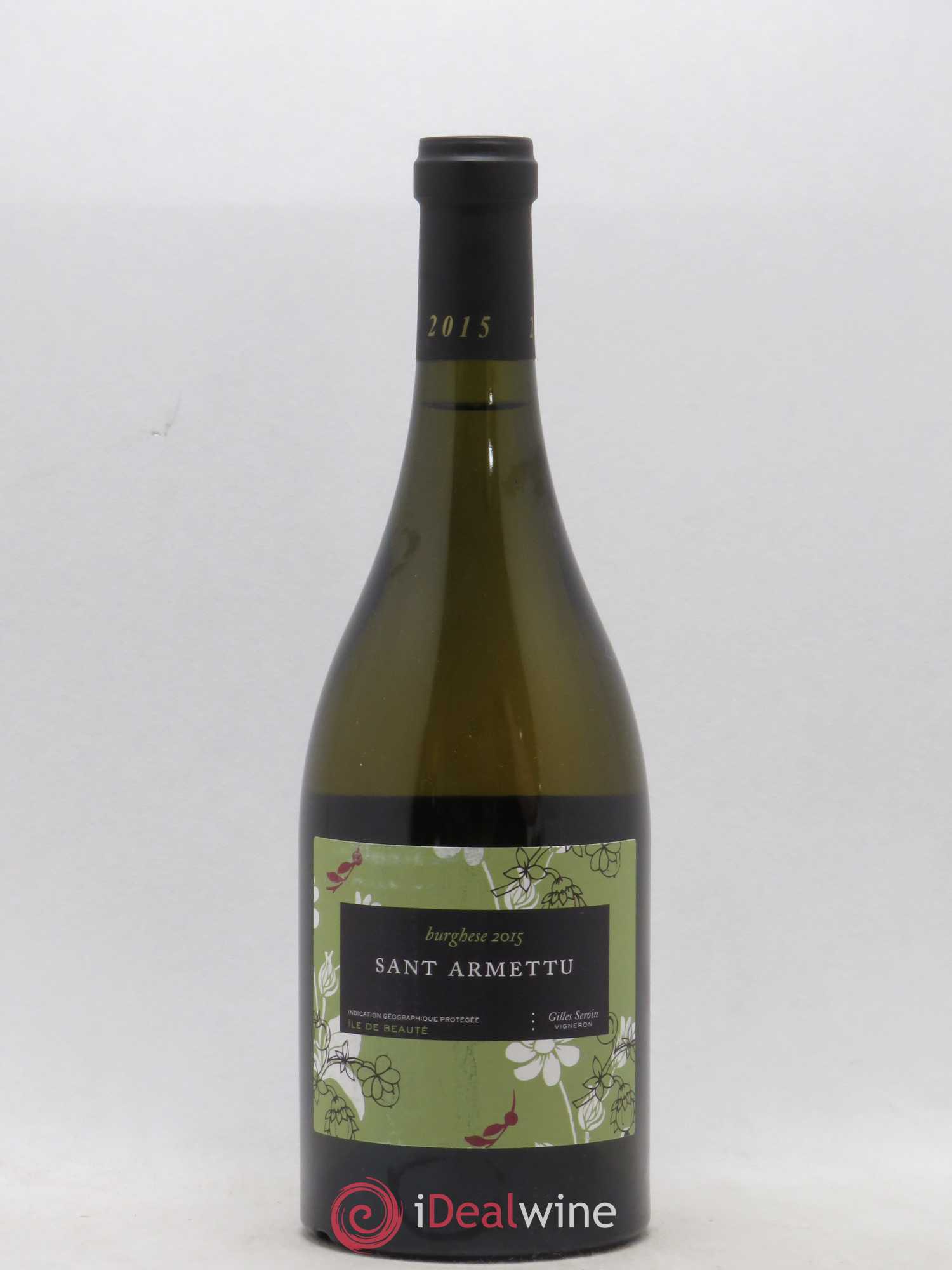 Vin de Corse IGP Ile de Beauté Burghese Sant Armettu 2015 - Posten von 1 Flasche - 0