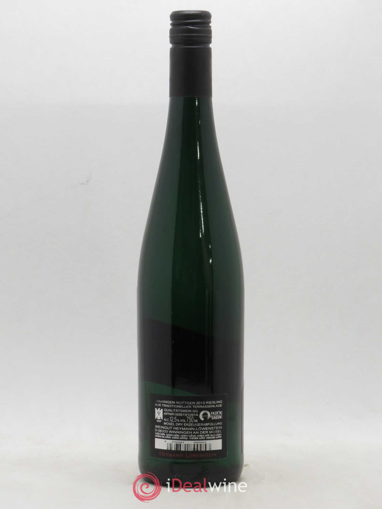 Allemagne Rheingau Mosel Rottgen Riesling Weingut Heymann Löwenstein grosse Lage 2013 - Posten von 1 Flasche - 1