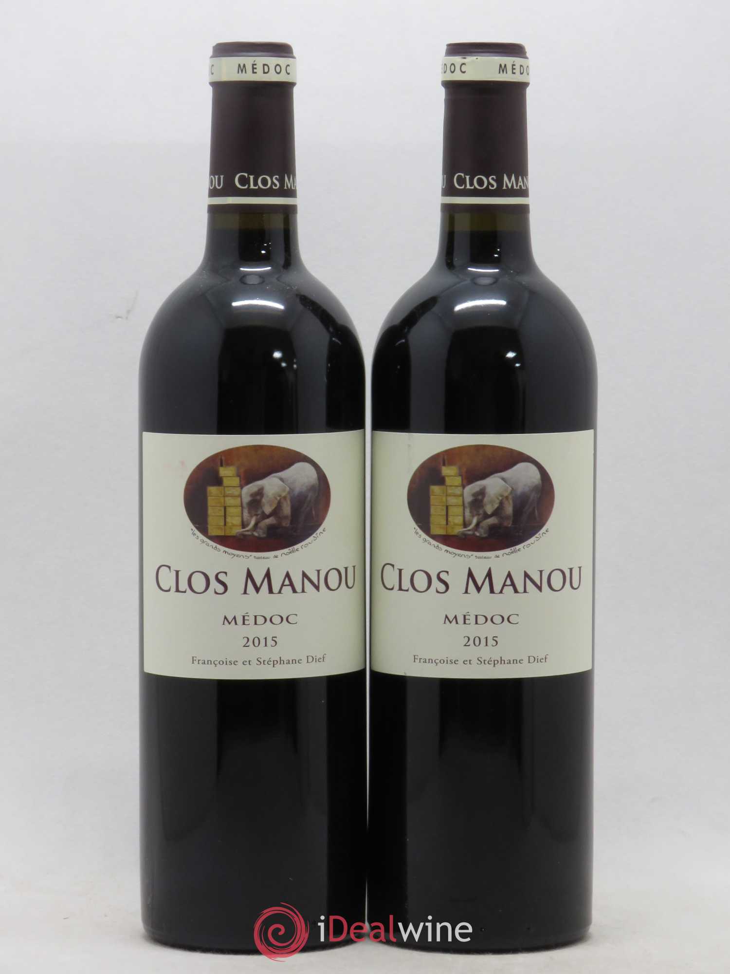 Clos Manou 2015 - Lot de 2 bouteilles - 0