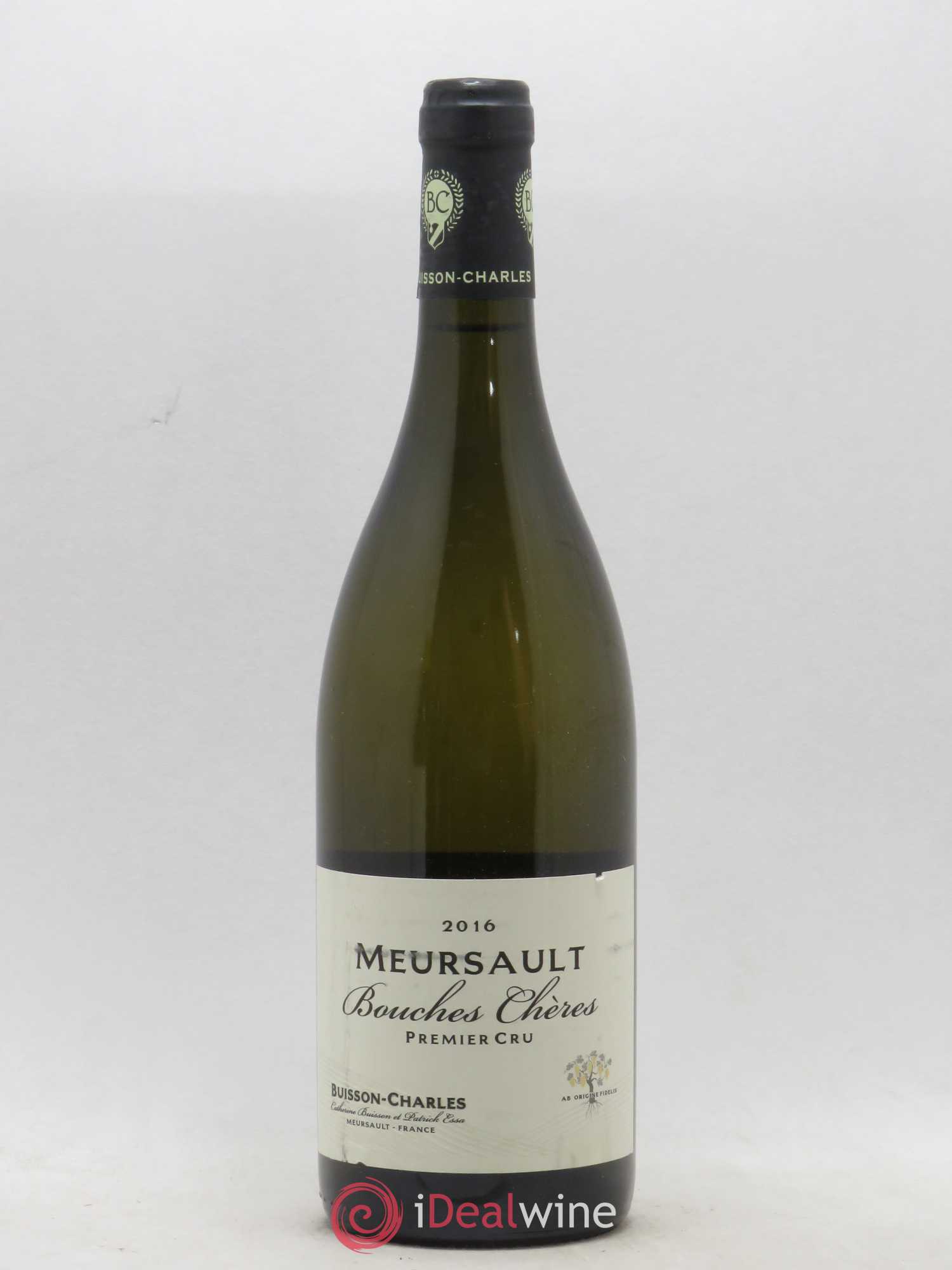 Meursault 1er Cru Bouches-Chères Buisson-Charles 2016 - Posten von 1 Flasche - 0