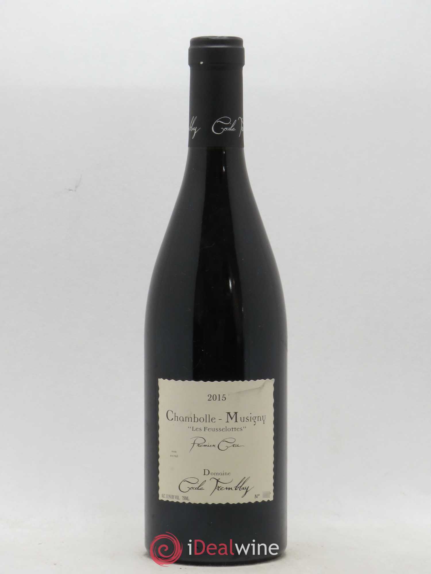 Chambolle-Musigny 1er Cru Les Feusselottes Cécile Tremblay (sans prix de réserve) 2015 - Lot de 1 bouteille - 0