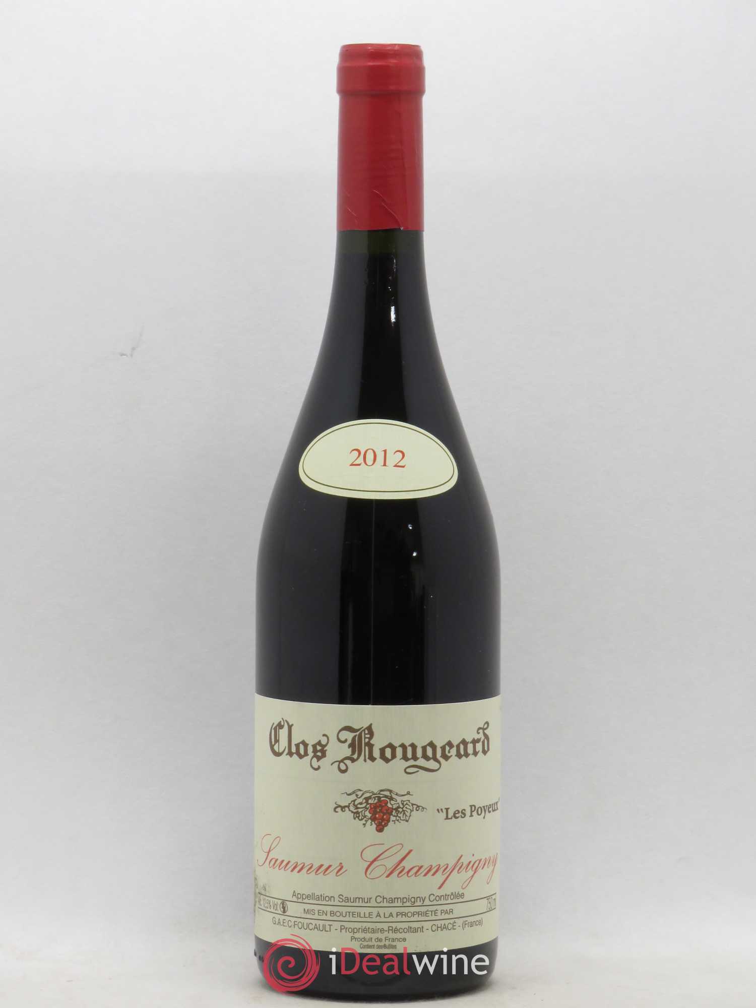 Saumur-Champigny Les Poyeux Clos Rougeard 2012 - Lot de 1 bouteille - 0