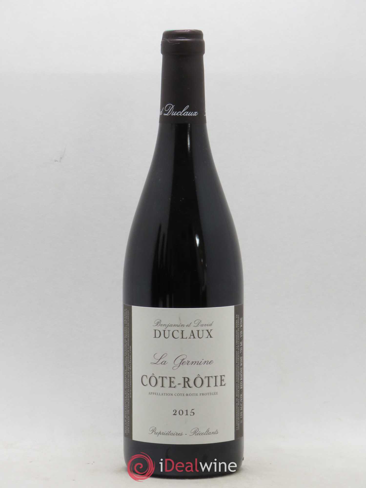 Côte-Rôtie La Germine Domaine Duclaux 2015 - Lot de 1 bouteille - 0