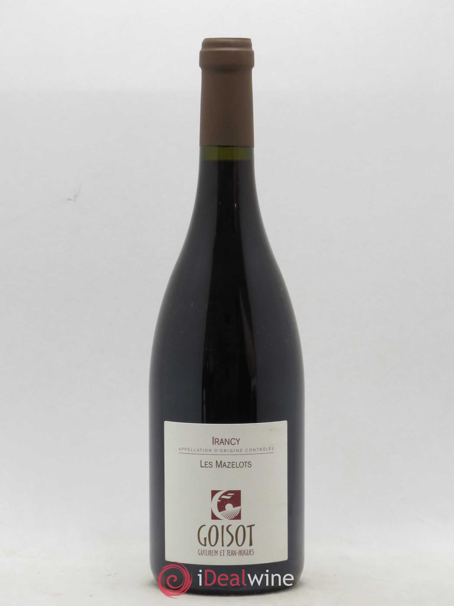 Irancy Les Mazelots Goisot 2015 - Lot de 1 bouteille - 0