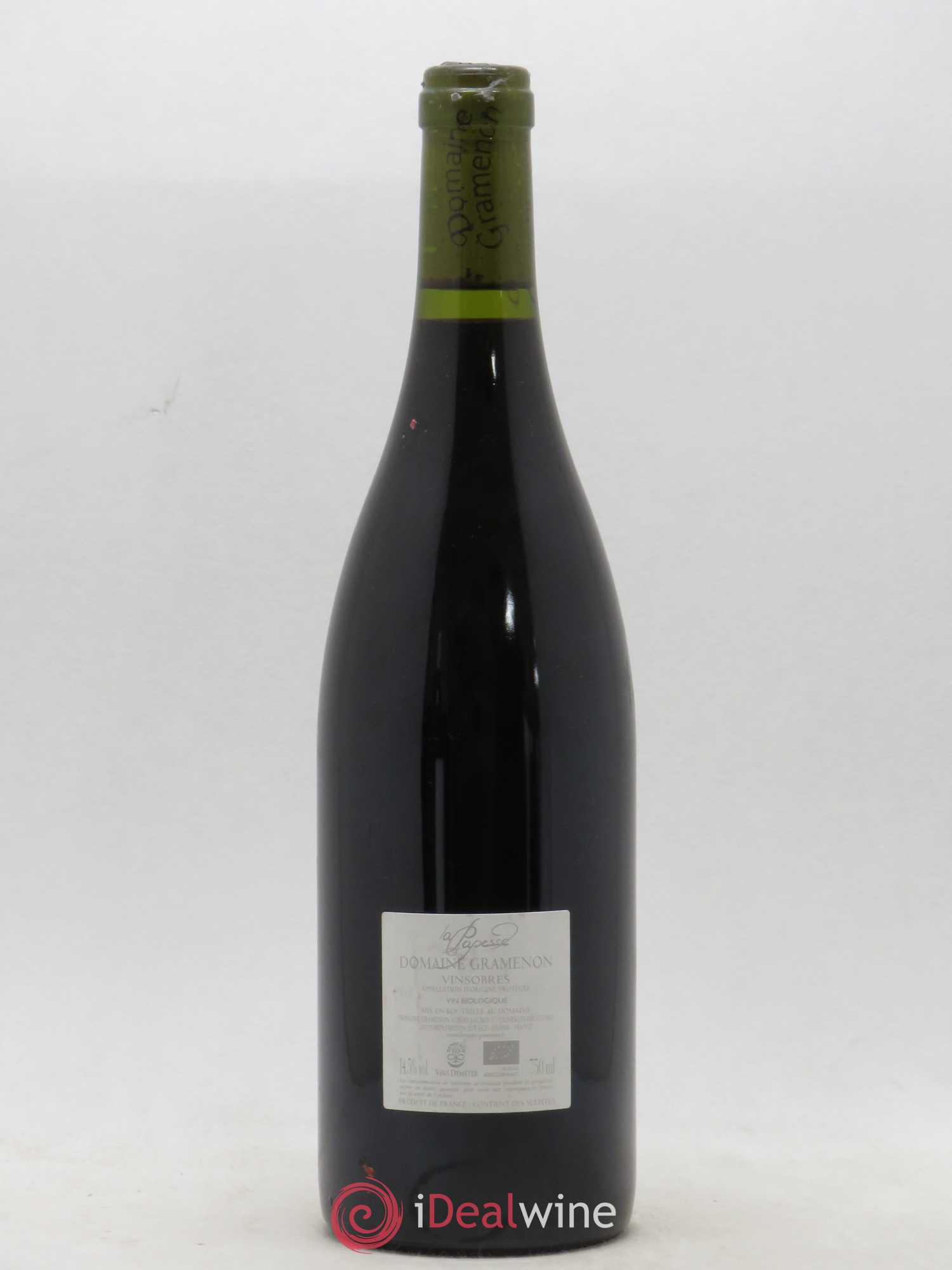 Vinsobres La Papesse Gramenon (Domaine) 2016 - Lot de 1 bouteille - 1