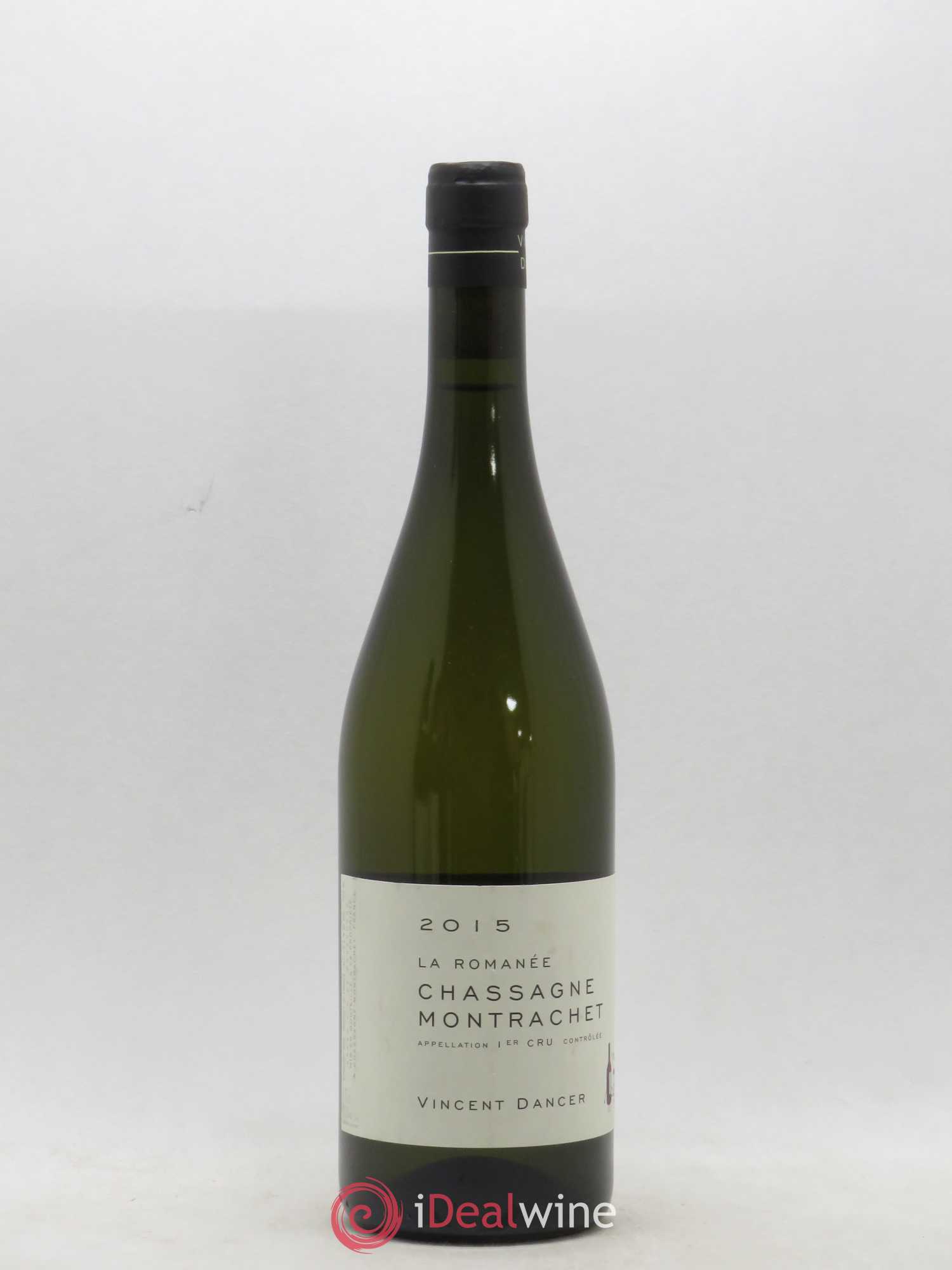 Chassagne-Montrachet 1er Cru La Romanée Vincent Dancer 2015 - Lot de 1 bouteille - 0