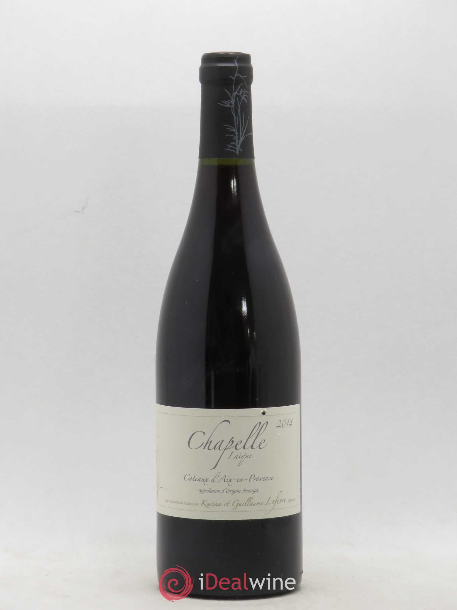Coteaux d'Aix-en-Provence En Provence Chapelle Laïque Domaine De Sulauze (sans prix de réserve) 2014 - Posten von 1 Flasche - 0