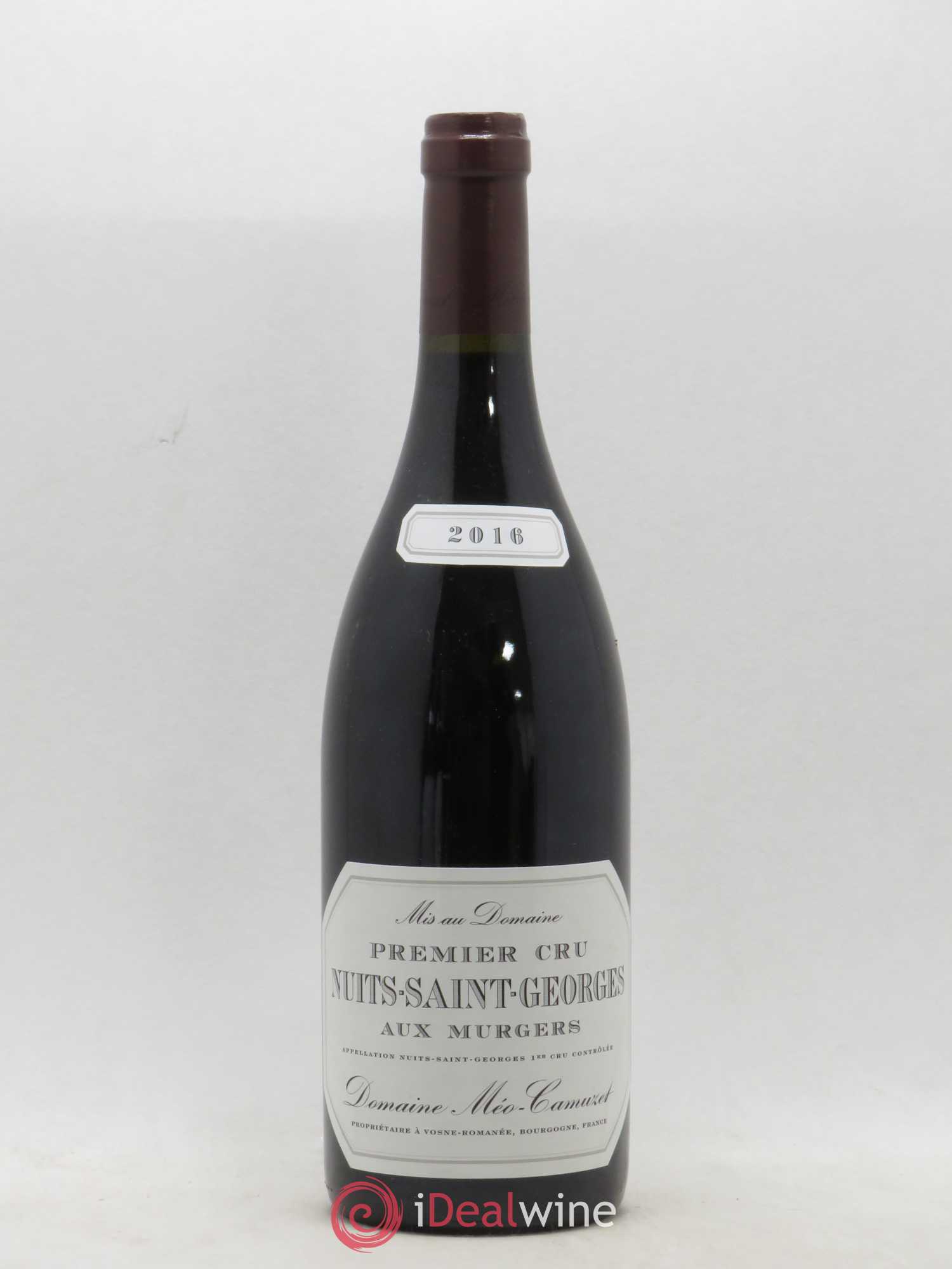 Nuits-Saint-Georges 1er Cru Aux Murgers Méo-Camuzet (Domaine) 2016 - Lot de 1 bouteille - 0