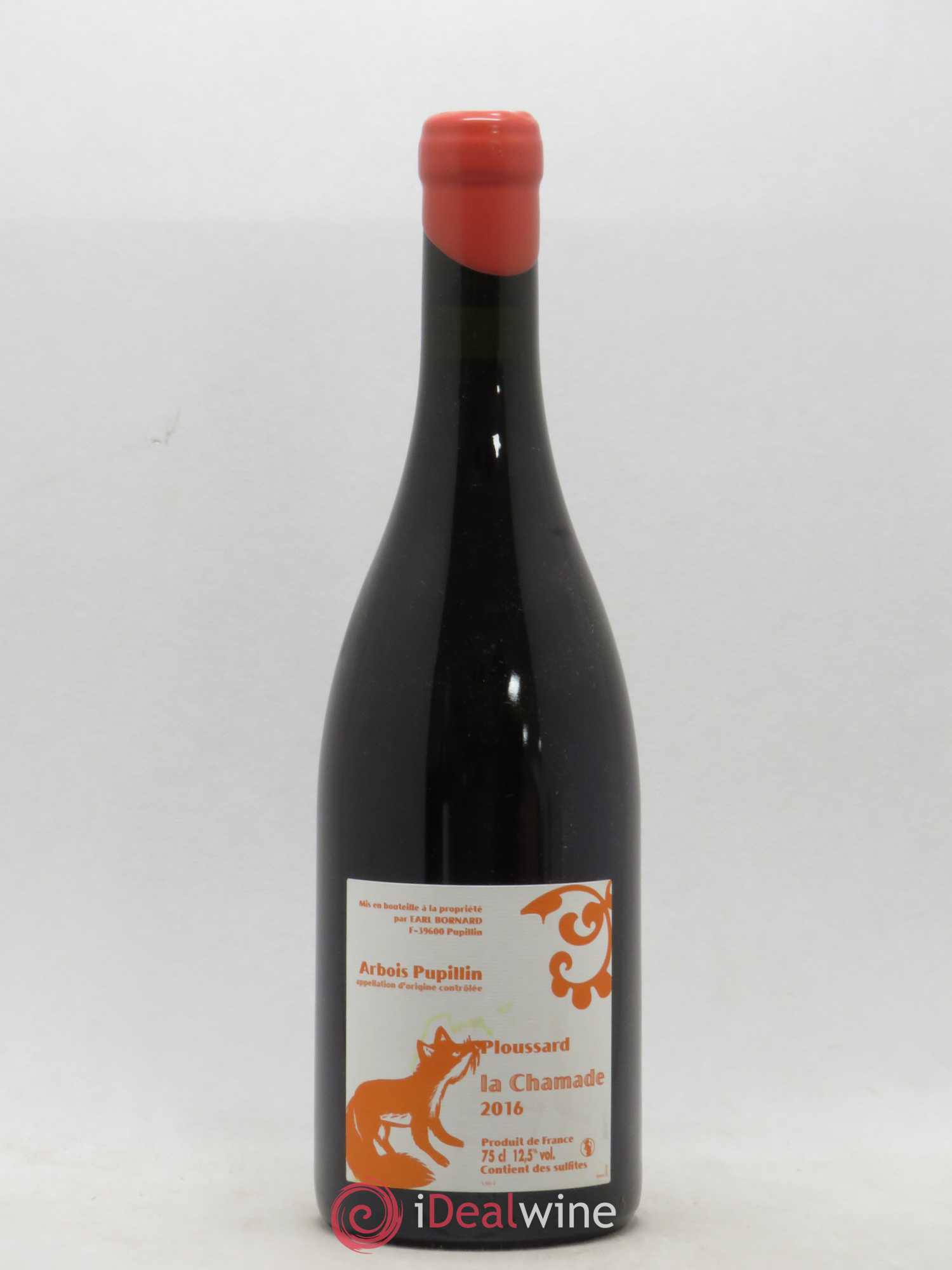 Arbois Pupillin Ploussard La Chamade Bornard 2016 - Posten von 1 Flasche - 0