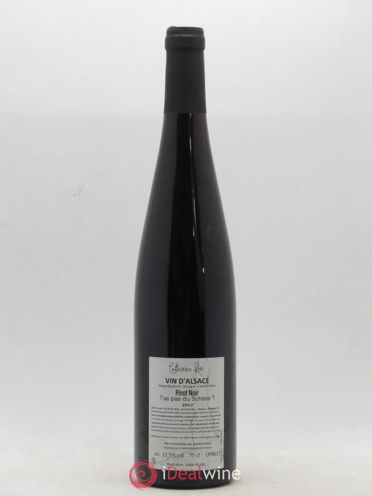 Alsace T'as Pas Du Schiste Catherine Riss (sans prix de réserve) 2017 - Posten von 1 Flasche - 1