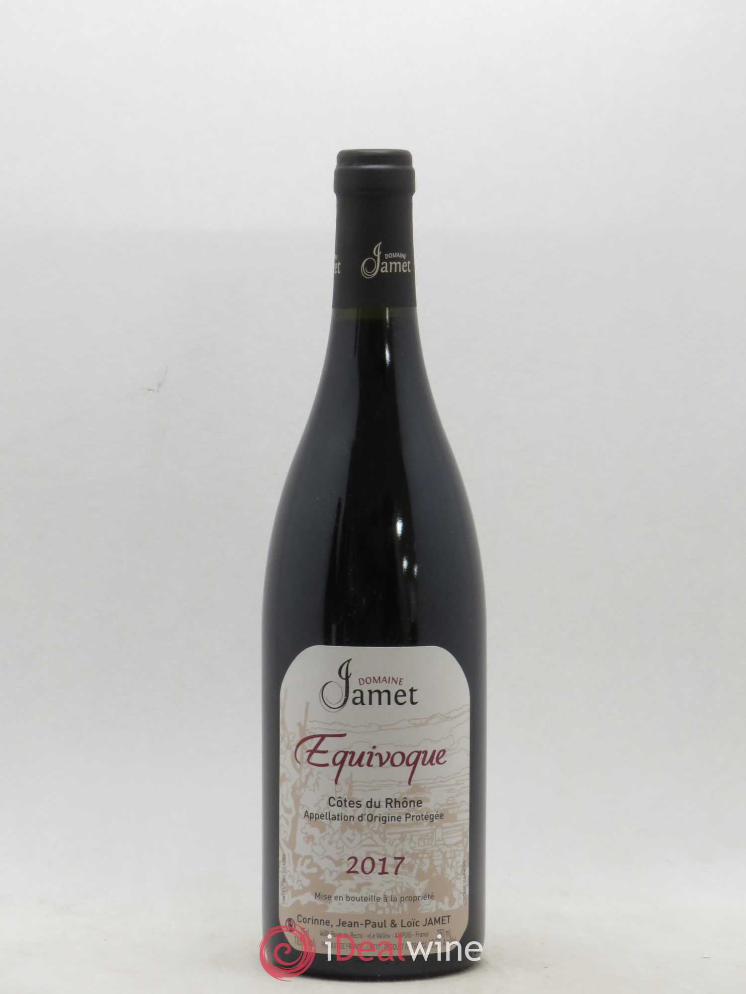 Côtes-du-Rhône Equivoque Jamet (Domaine) 2017 - Lot de 1 bouteille - 0