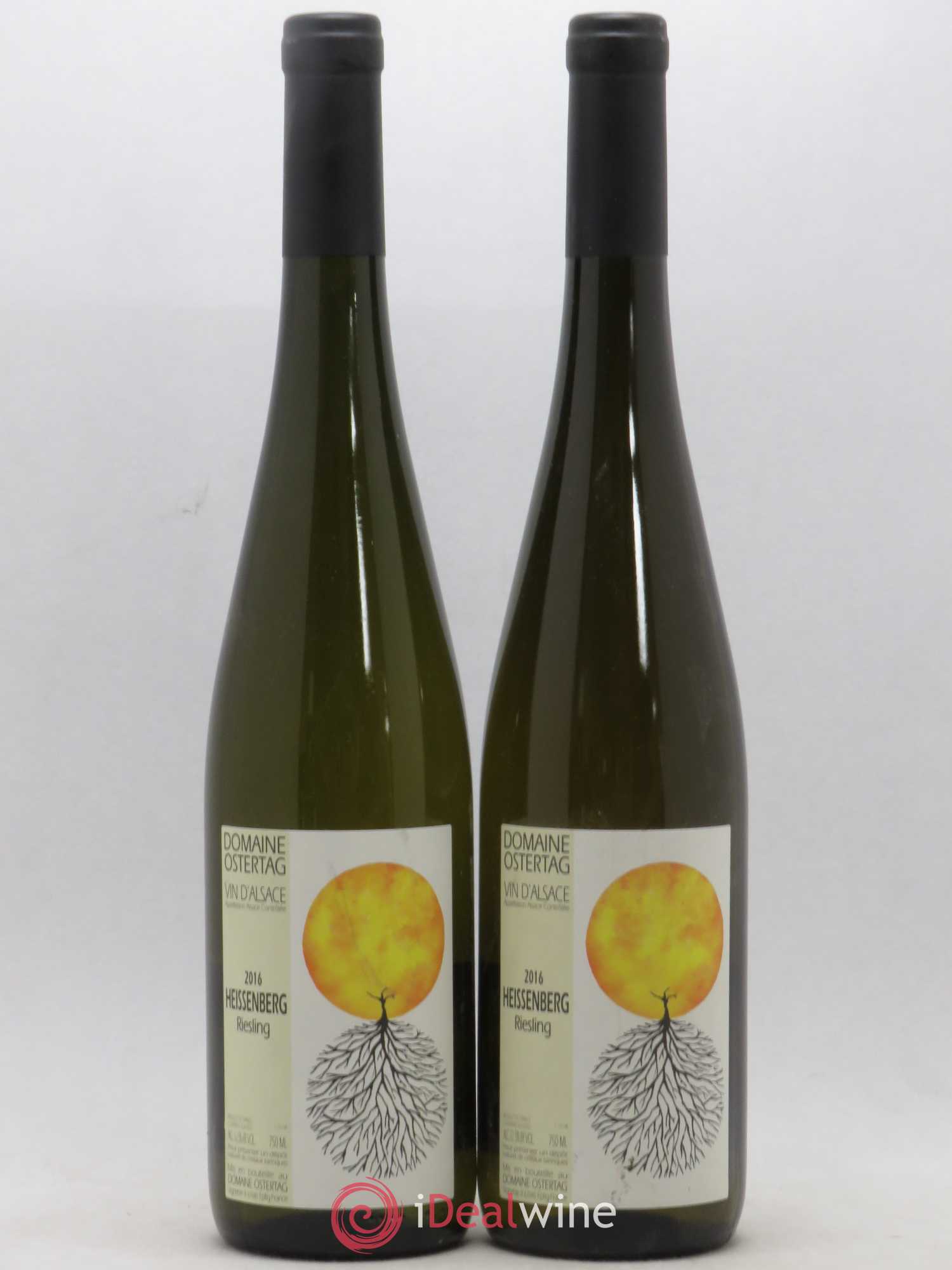 Alsace Riesling Heissenberg Ostertag (Domaine) 2016 - Posten von 2 Flaschen - 0