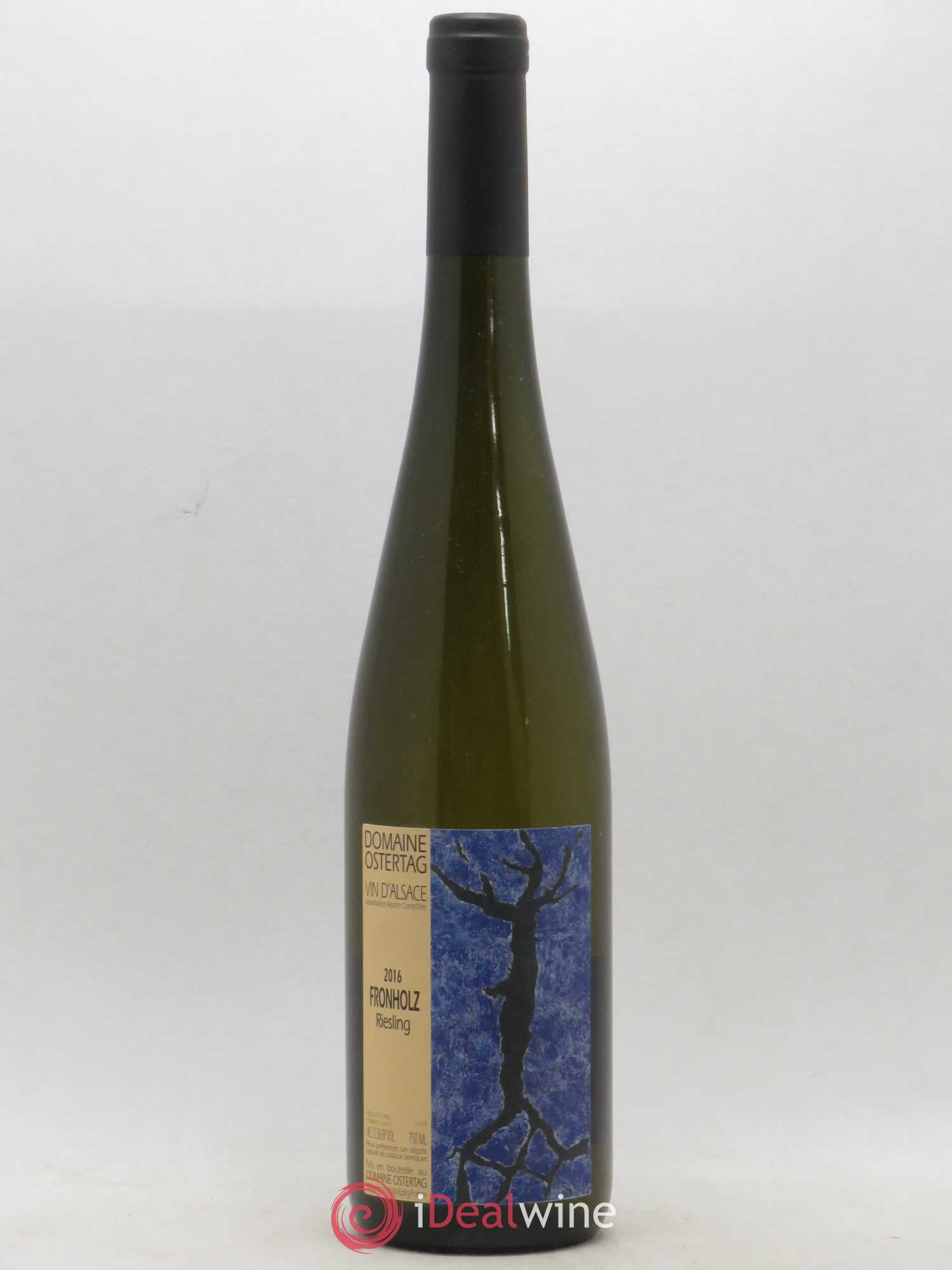 Alsace Riesling Fronholz Ostertag (Domaine) 2016 - Lot de 1 bouteille - 0