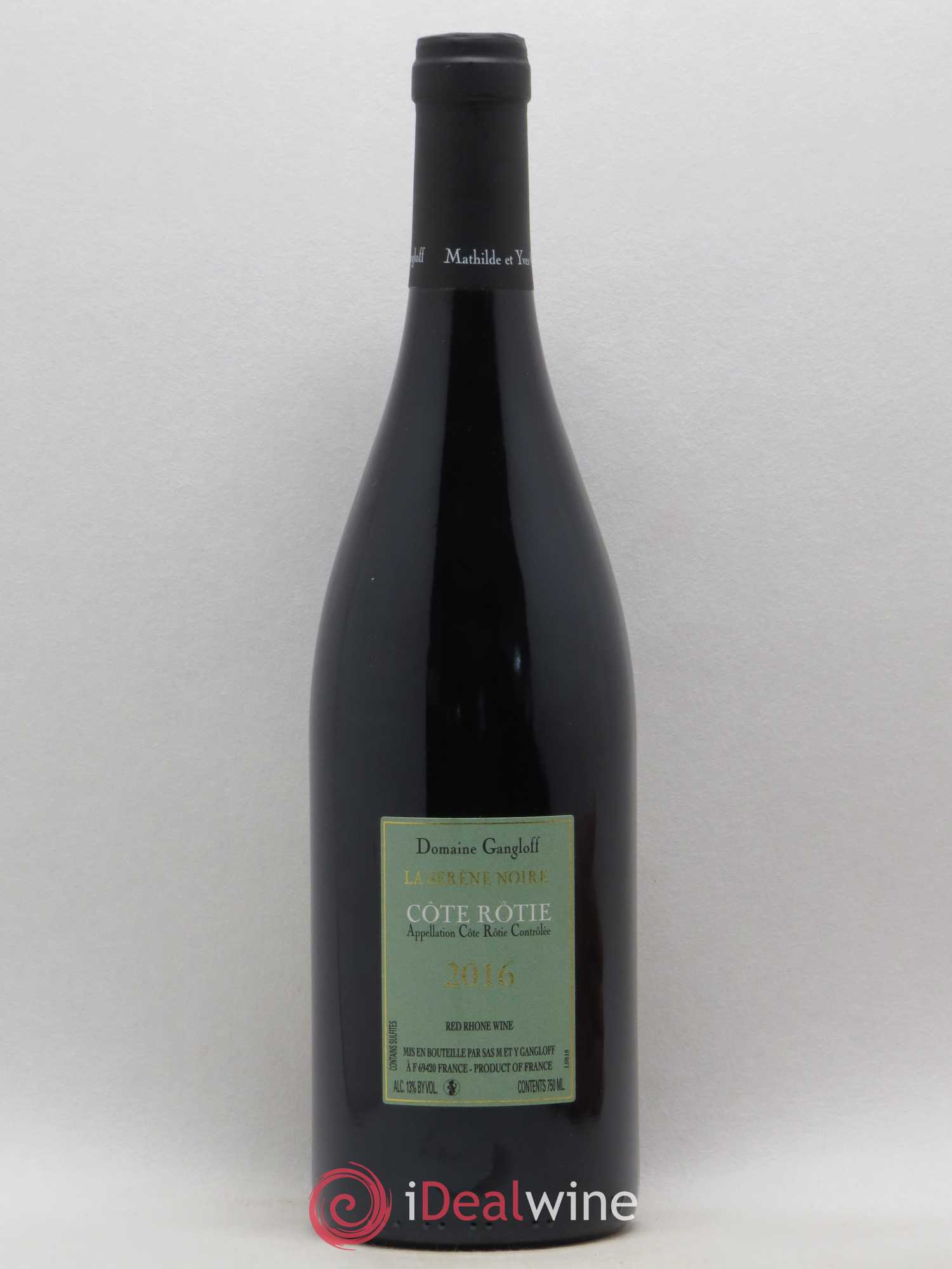 Côte-Rôtie La Sereine Noire Gangloff (Domaine) 2016 - Lot de 1 bouteille - 1