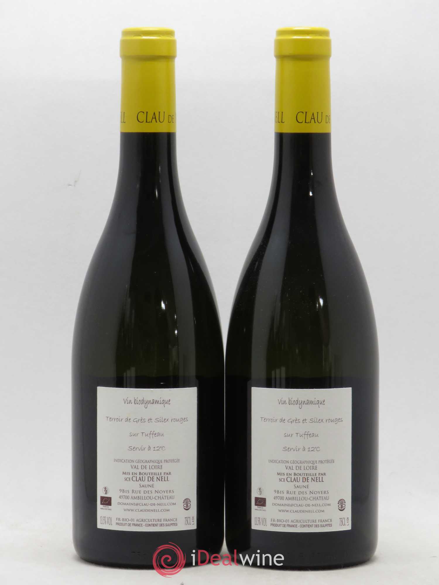 Val de Loire Chenin Clau De Nell 2017 - Posten von 2 Flaschen - 1