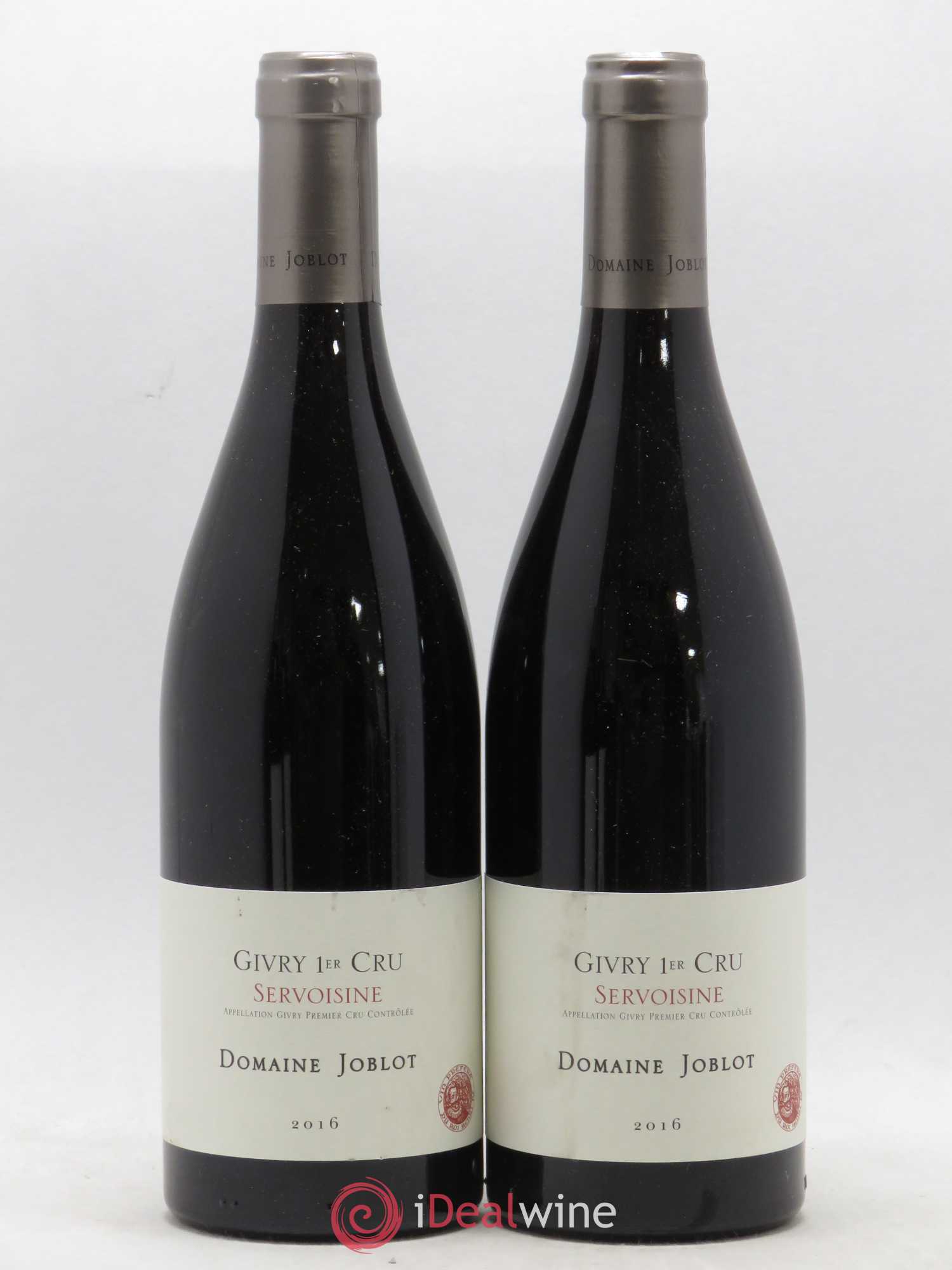 Givry 1er Cru Servoisine Joblot (Domaine) 2016 - Lot de 2 bouteilles - 0
