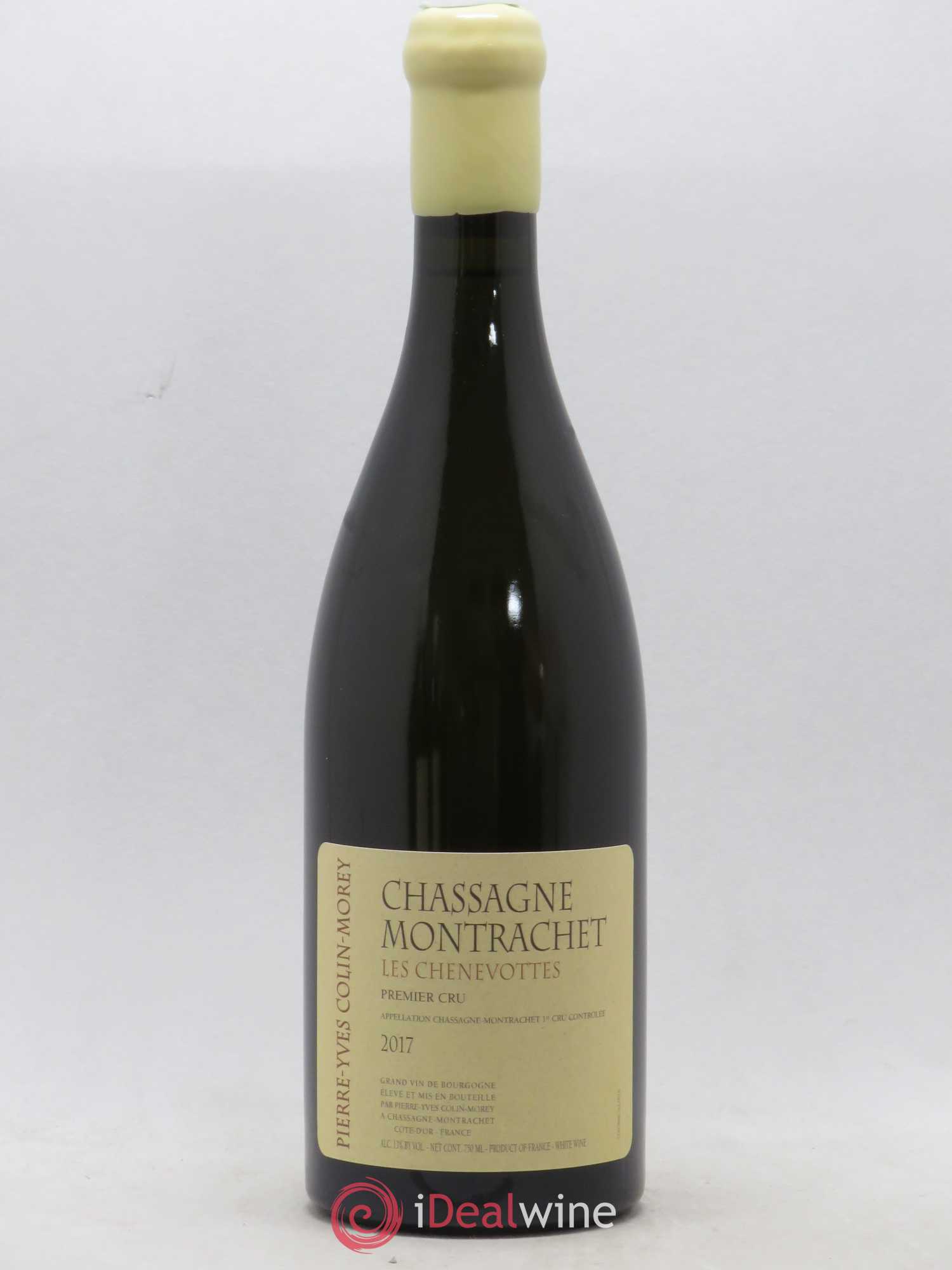 Chassagne-Montrachet 1er Cru Les Chenevottes Pierre-Yves Colin Morey 2017 - Lot de 1 bouteille - 0