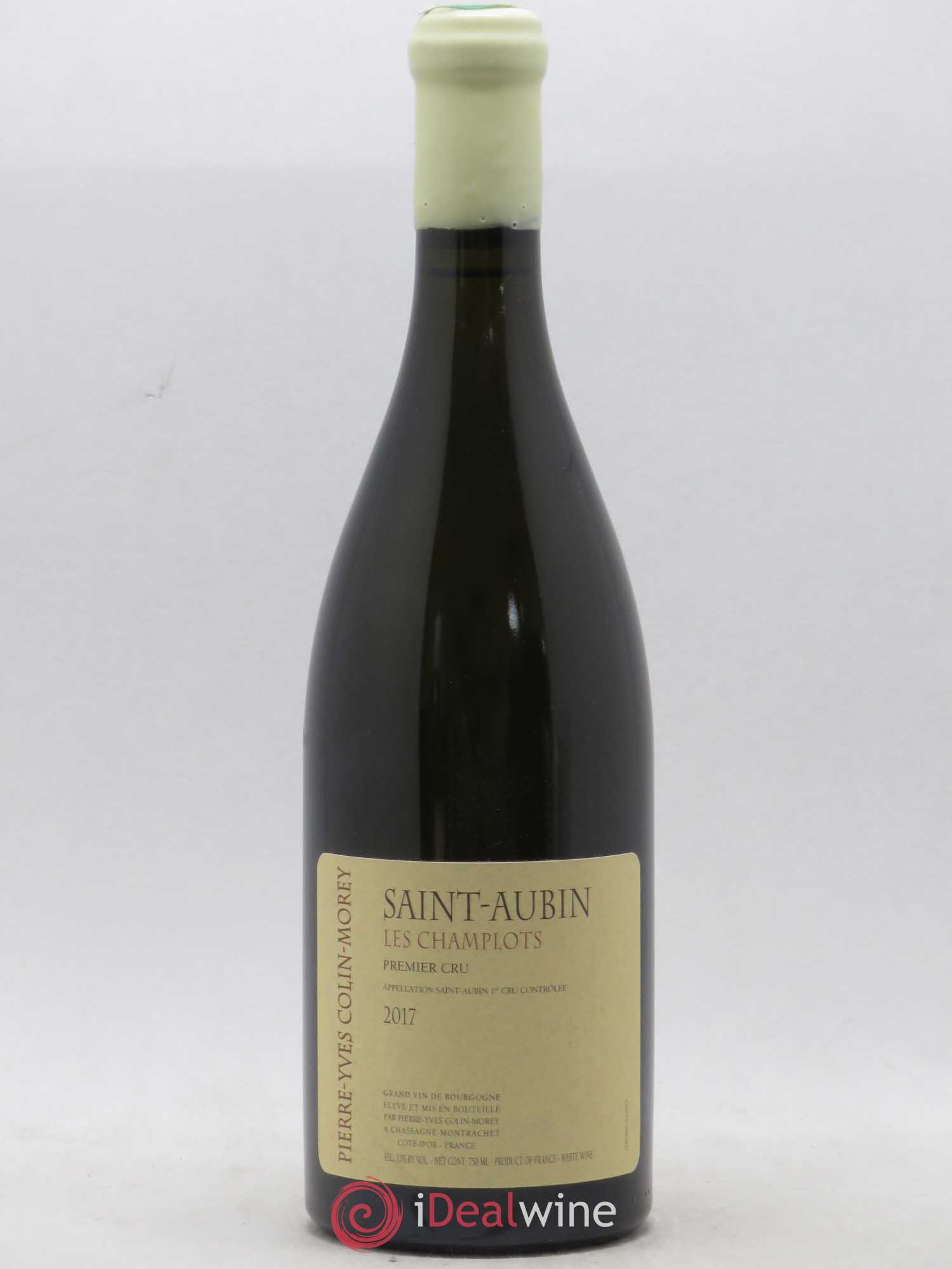 Saint-Aubin 1er Cru Les Champlots Pierre-Yves Colin Morey (sans prix de réserve) 2017 - Lot de 1 bouteille - 0