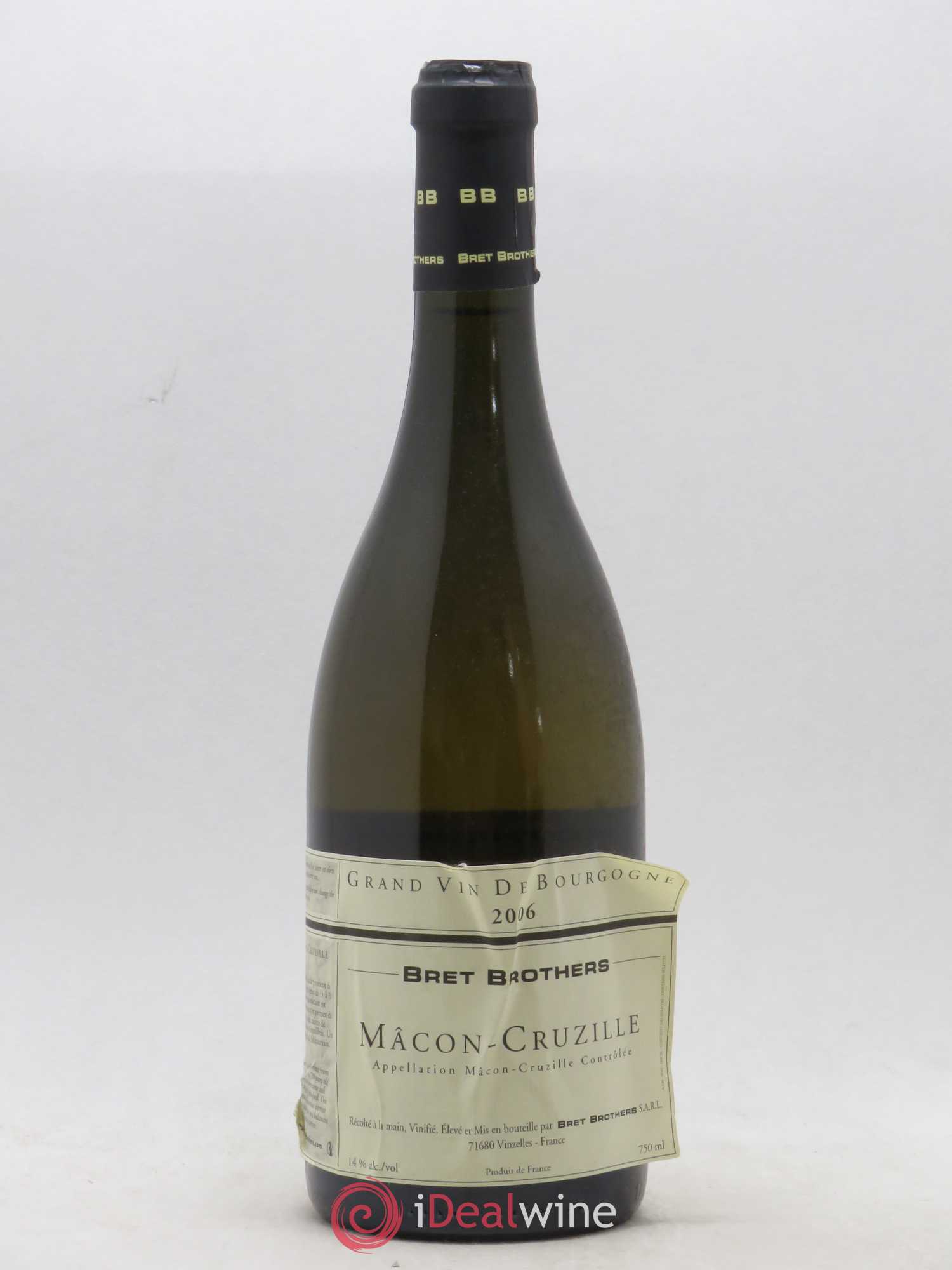 Mâcon Cruzille Bret Brothers (sans prix de réserve) 2006 - Posten von 1 Flasche - 0