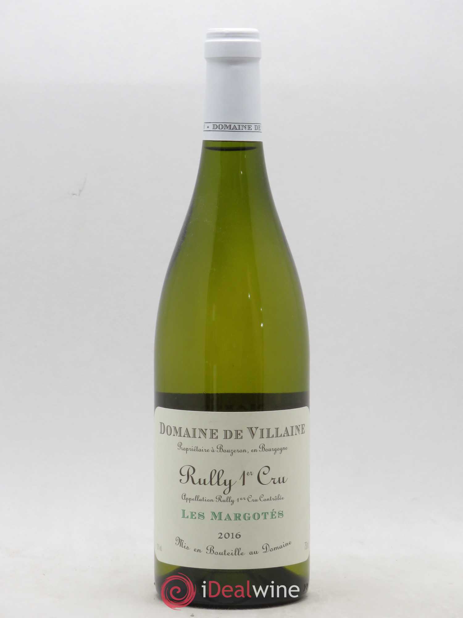 Rully 1er Cru Les Margotés Domaine de Villaine 2016 - Lot de 1 bouteille - 0