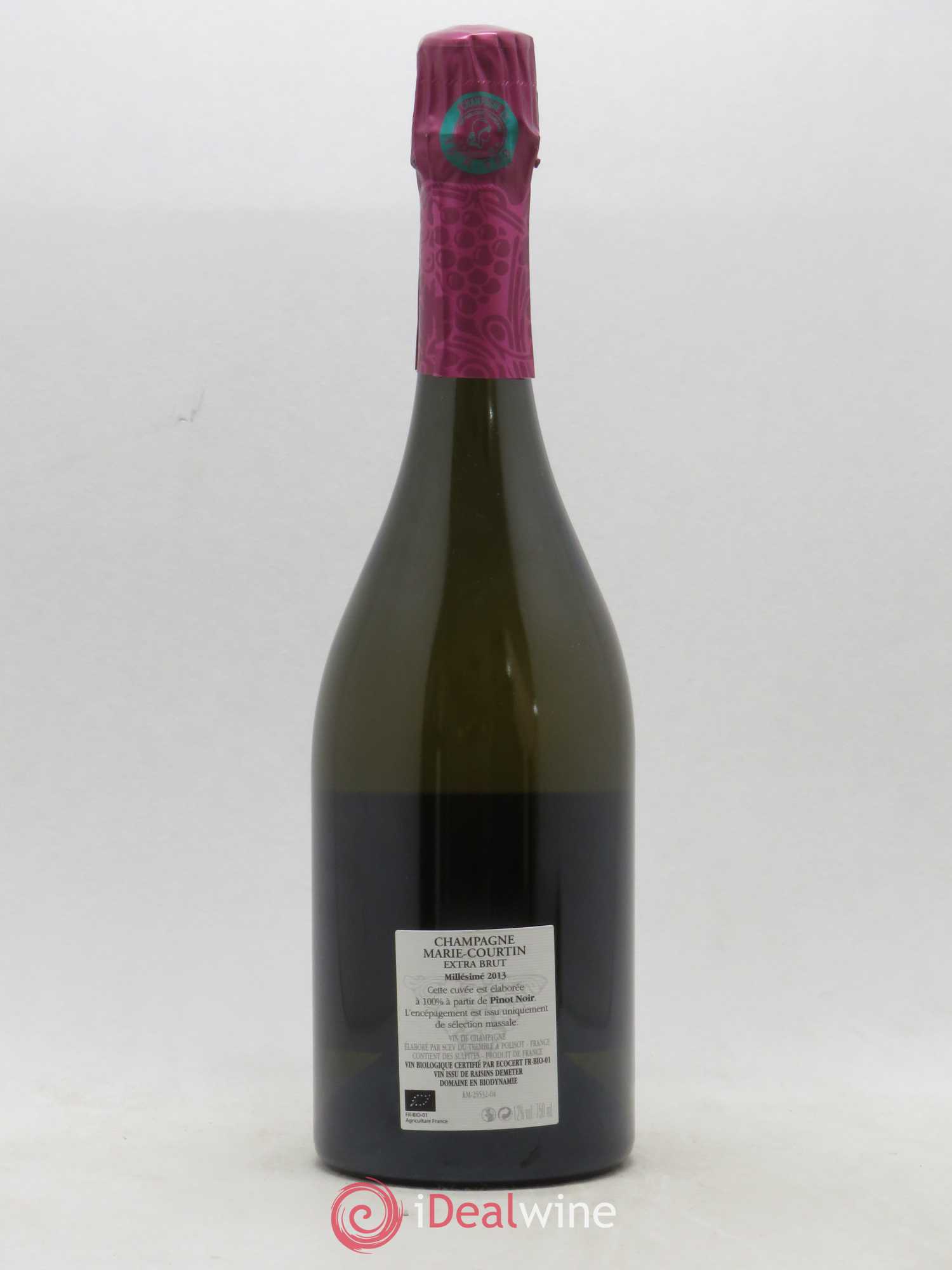 Champagne Efflorescence Marie Courtin Extra Brut Pinot Noir 2013 - Posten von 1 Flasche - 1