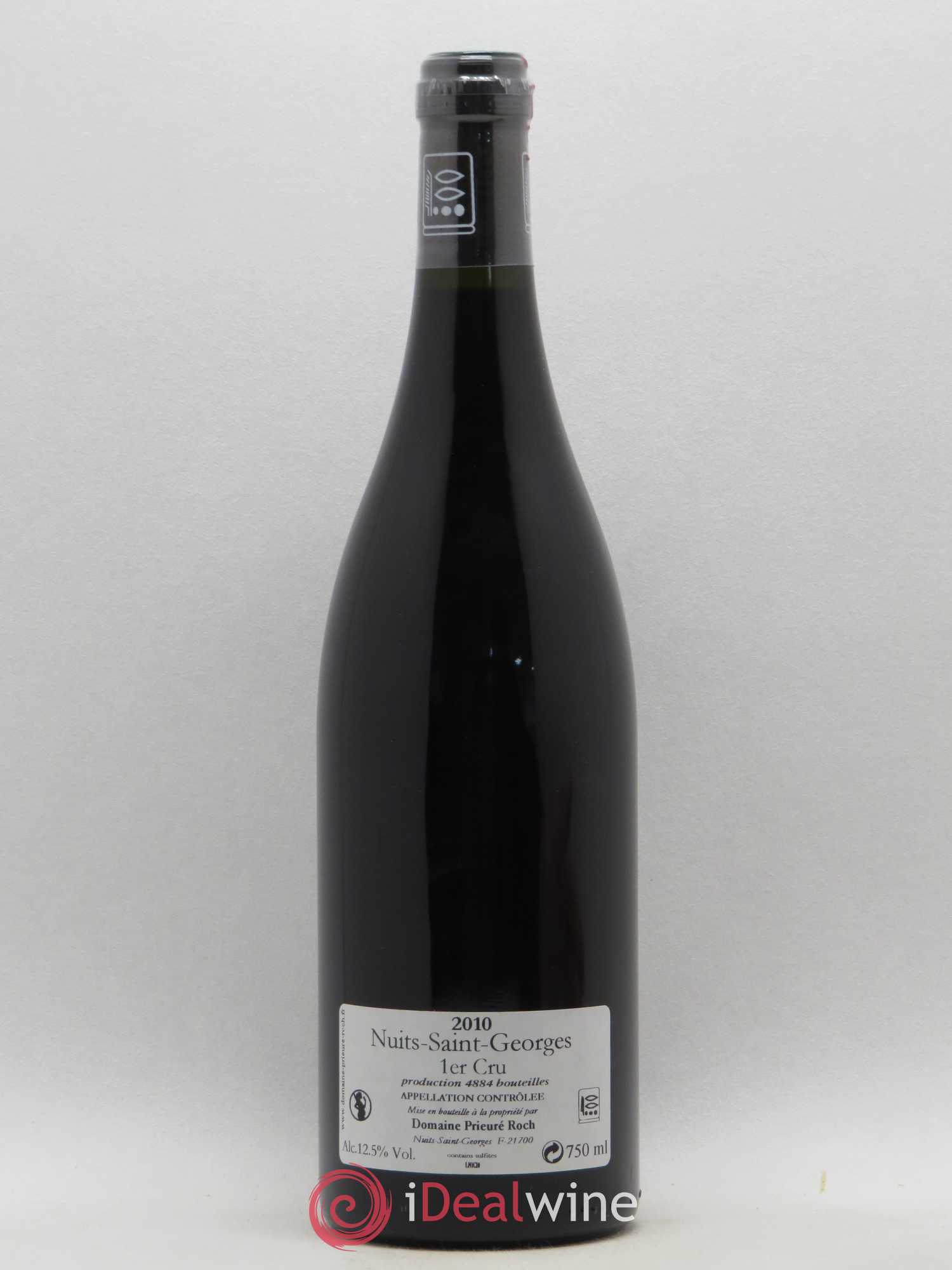 Nuits-Saint-Georges 1er Cru Prieuré Roch 2010 - Lot de 1 bouteille - 1
