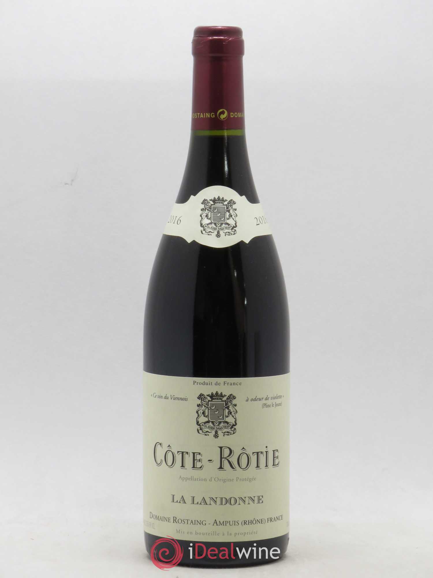 Côte-Rôtie La Landonne René Rostaing 2016 - Lot de 1 bouteille - 0