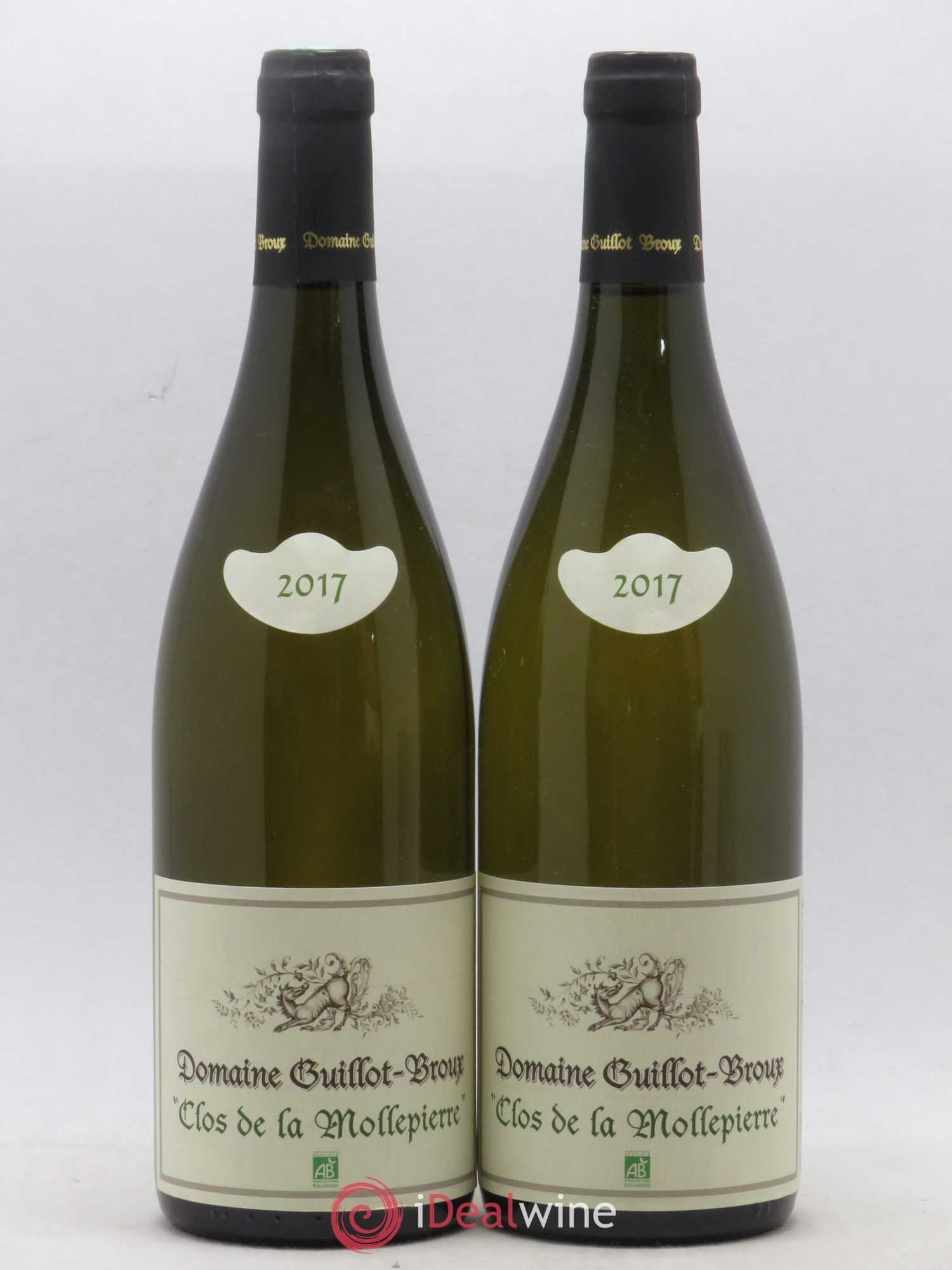 Mâcon-Cruzille Clos De La Mollepierre Guillot-Broux (Domaine) 2017 - Lot de 2 bouteilles - 0
