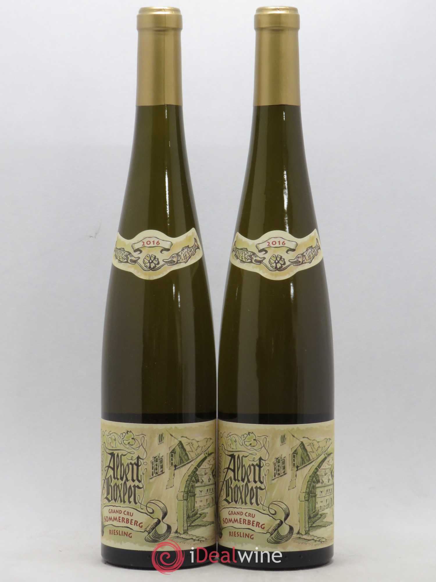 Riesling Sommerberg D Grand Cru Albert Boxler 2016 - Lotto di 2 bottiglie - 0
