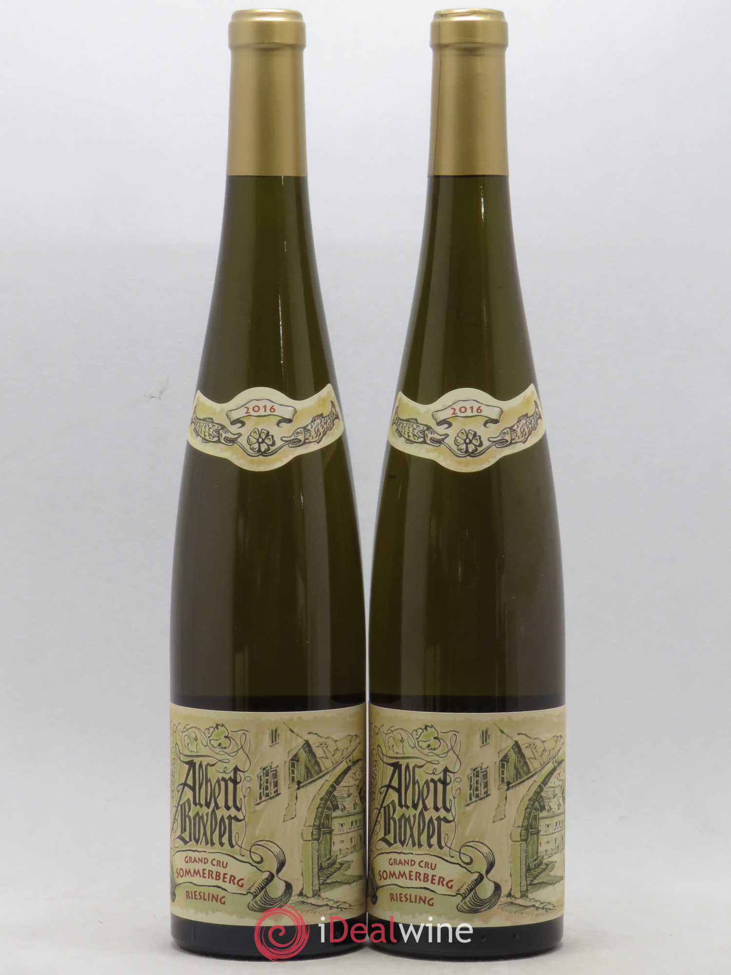 Riesling Sommerberg E Grand Cru Albert Boxler 2016 - Lotto di 2 bottiglie - 0