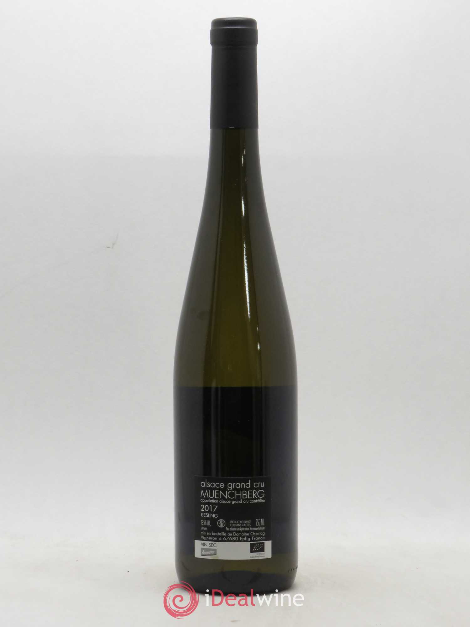 Alsace Riesling Grand Cru Muenchberg Ostertag (Domaine) 2017 - Lot de 1 bouteille - 1